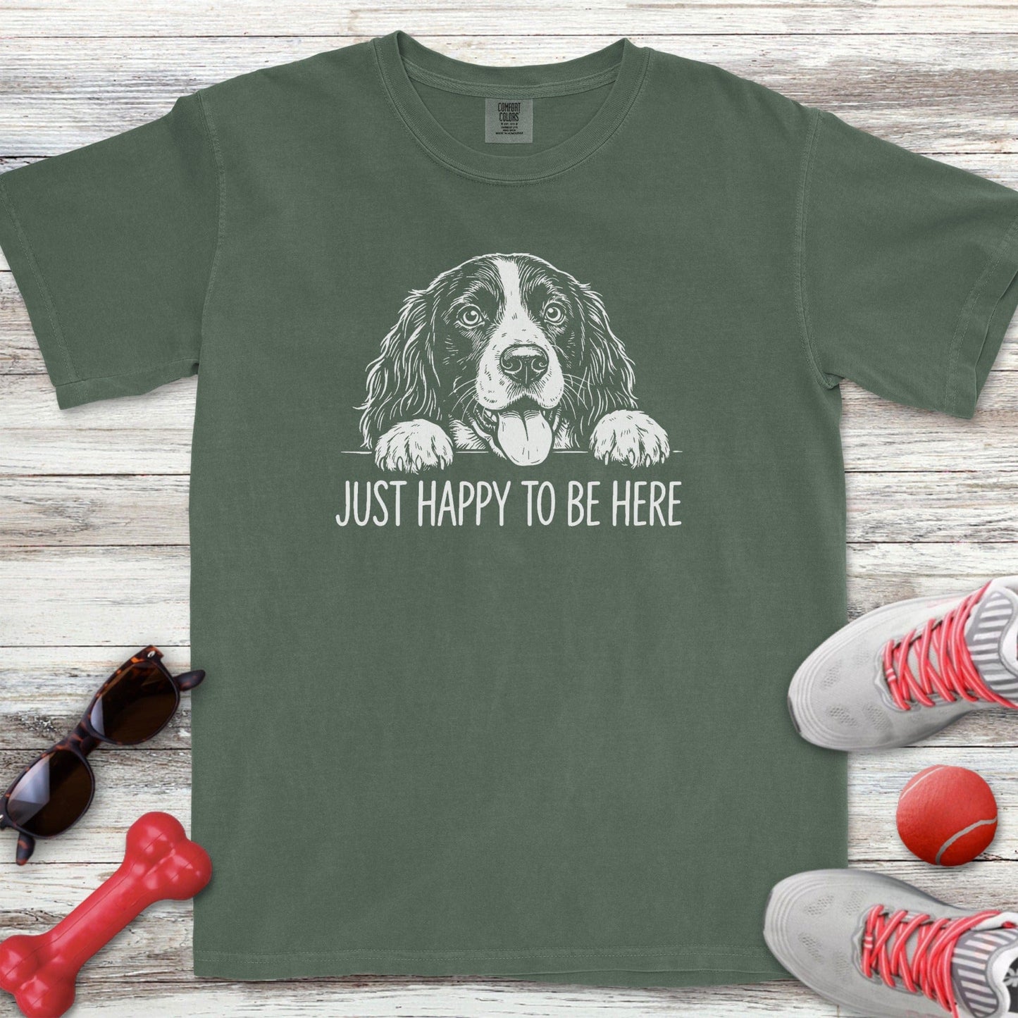 English Springer Spaniel Happy T-Shirt