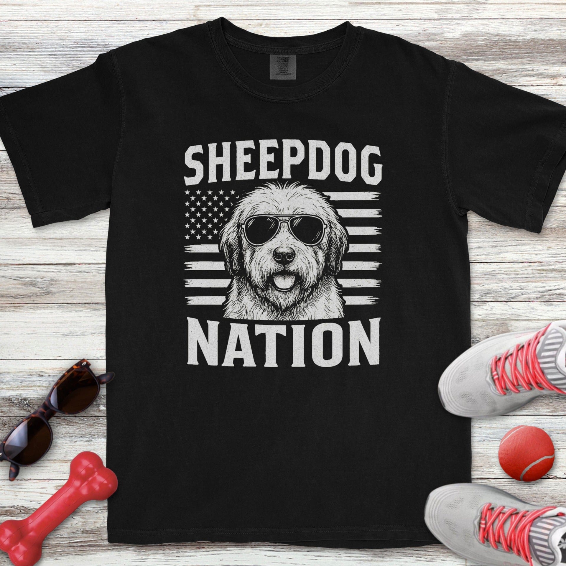Old English Sheepdog Nation T-Shirt