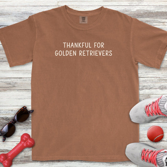 Thankful For Golden Retrievers T-Shirt