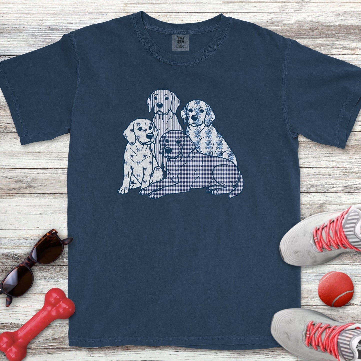 Patchwork Puppies T-Shirt