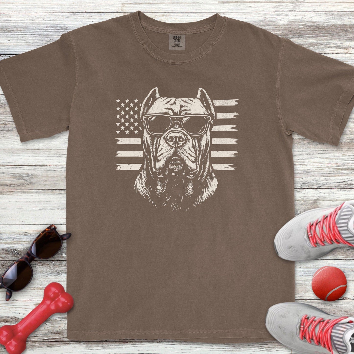 Cane Corso Flag T-Shirt