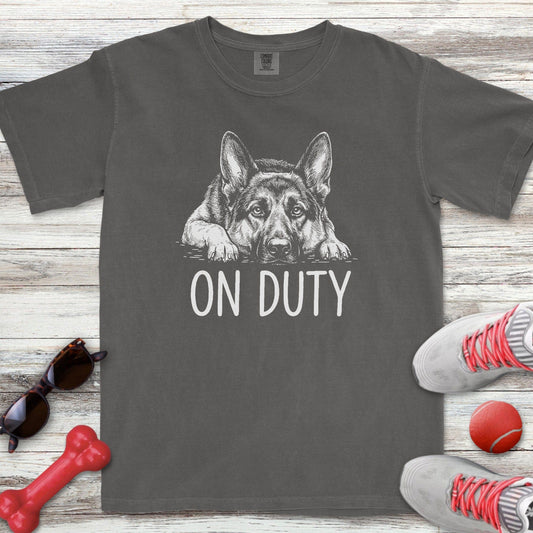 German Shepherd On Duty T-Shirt