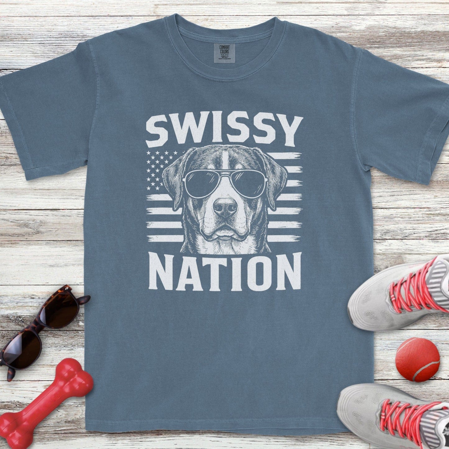 Swiss Mountain Dog Nation T-Shirt