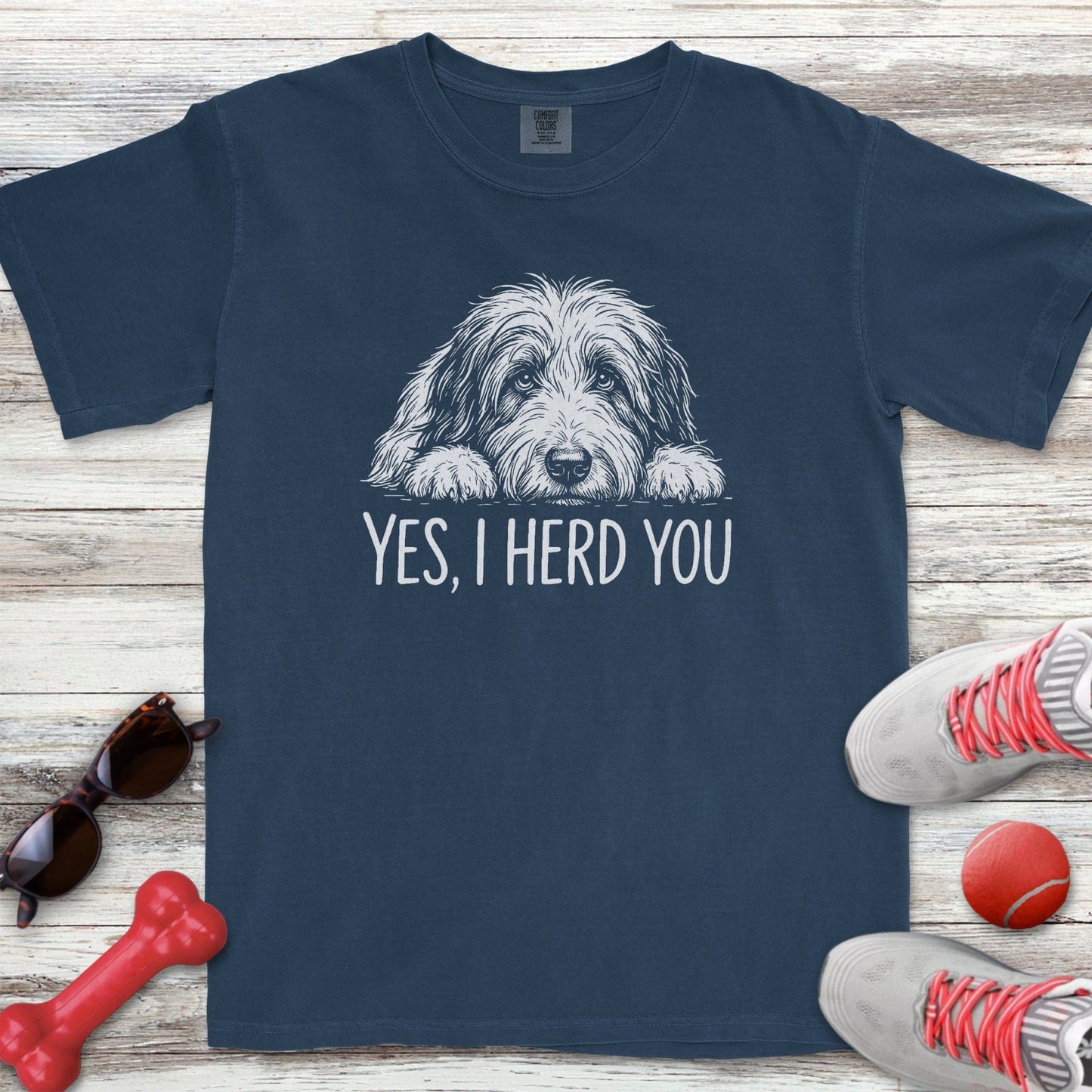 Bearded Collie Herd You T-Shirt