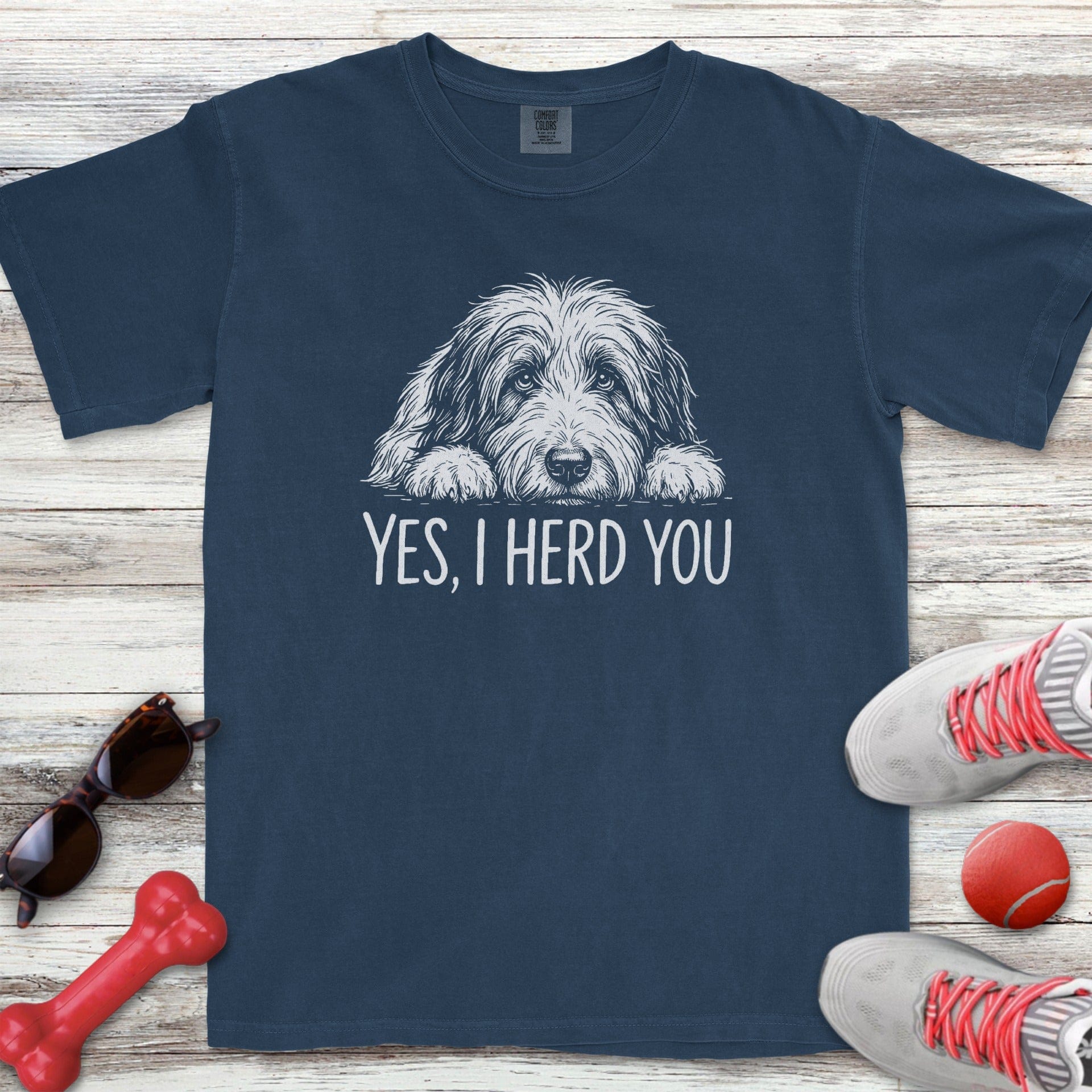 Bearded Collie Herd You T-Shirt