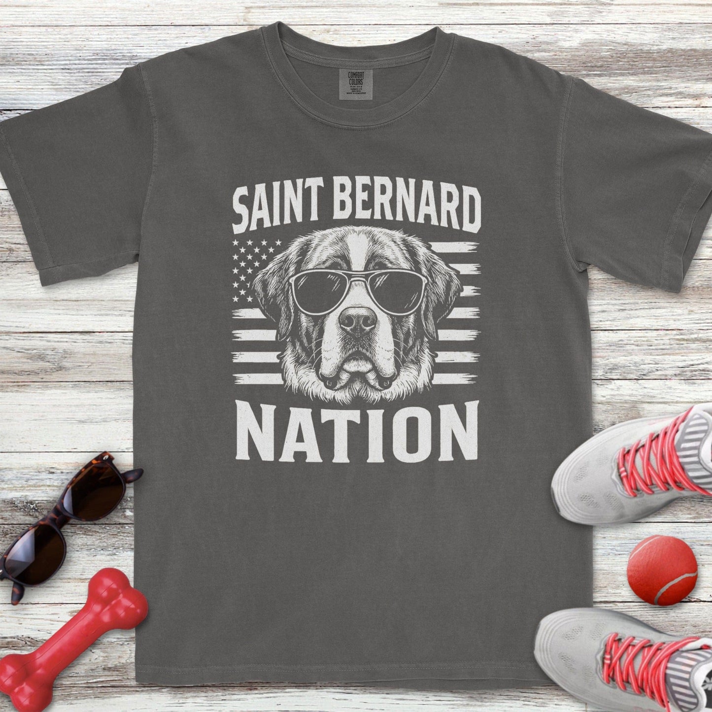 Saint Bernard Nation T-Shirt