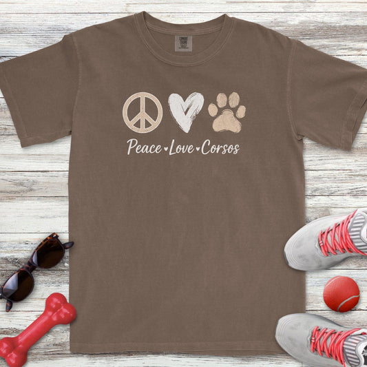 Peace Love Corsos T-Shirt