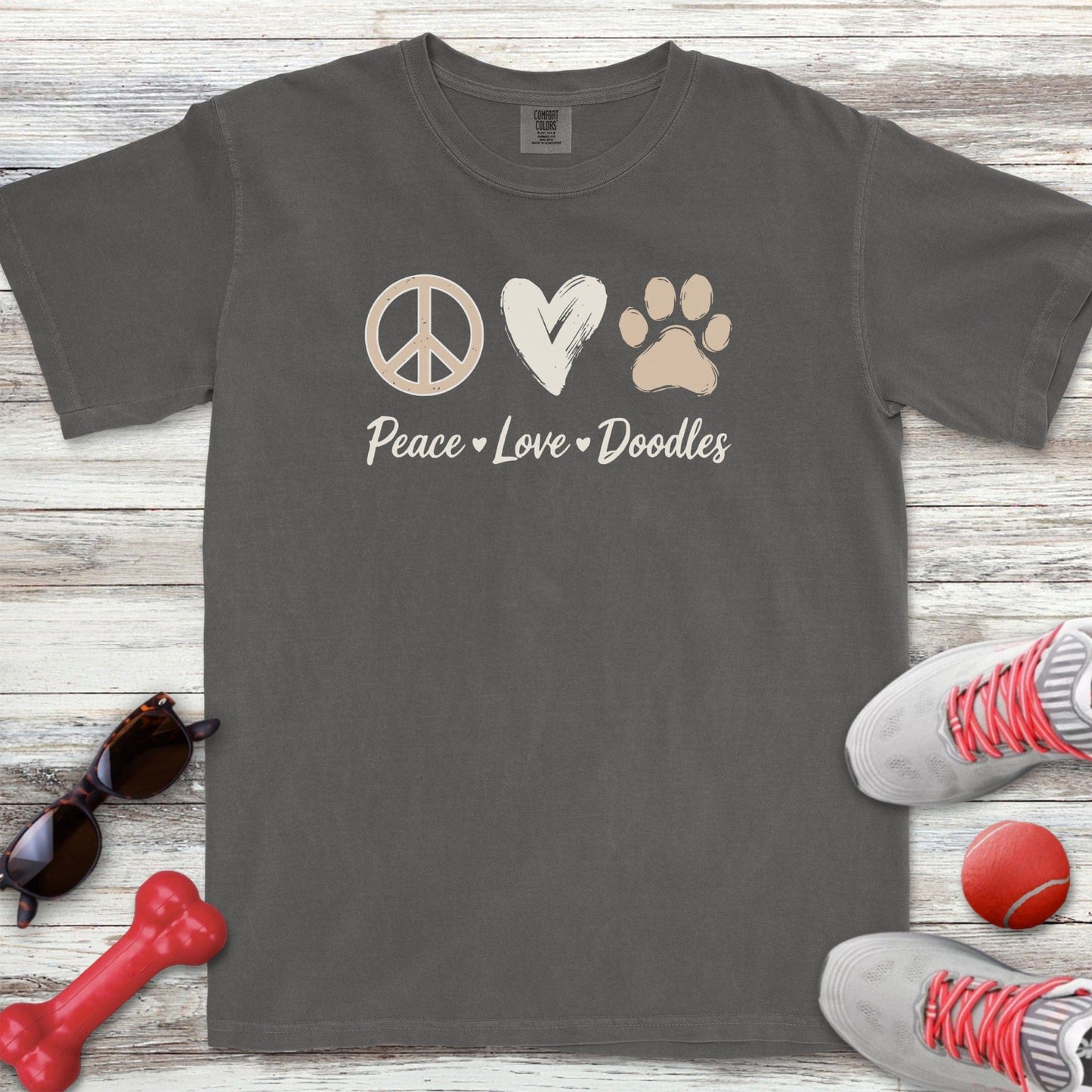 Peace Love Doodles II T-Shirt