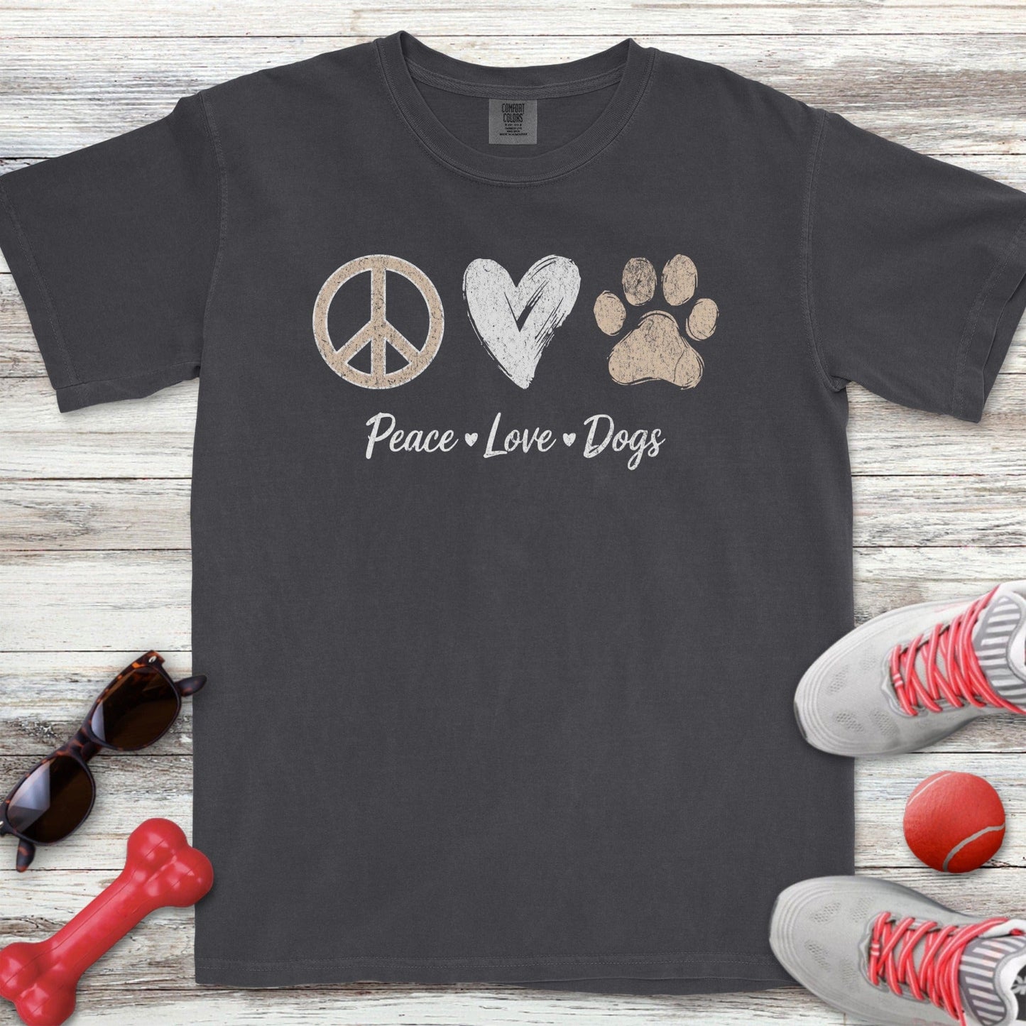Peace Love Dogs T-Shirt