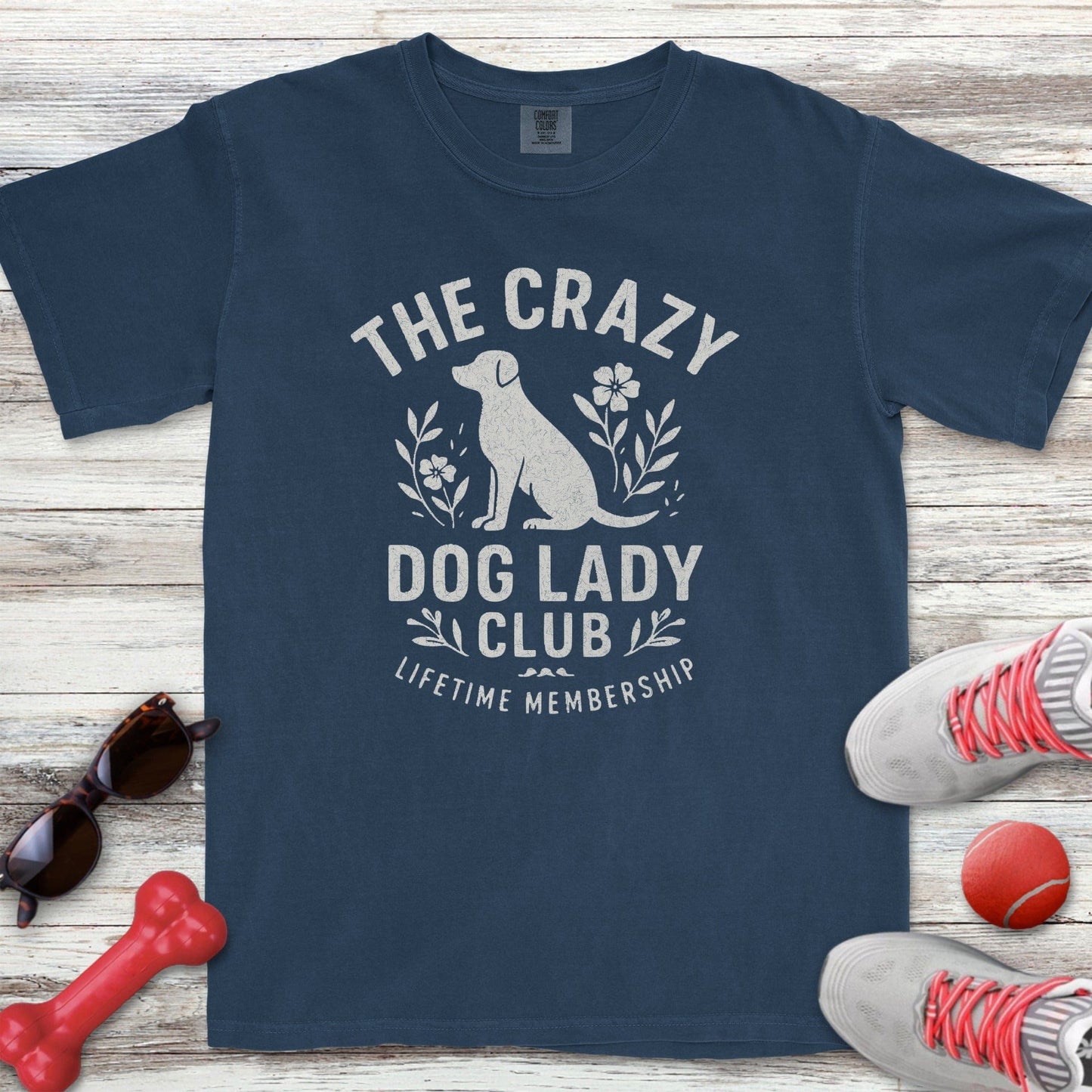Crazy Dog Lady Club T-Shirt
