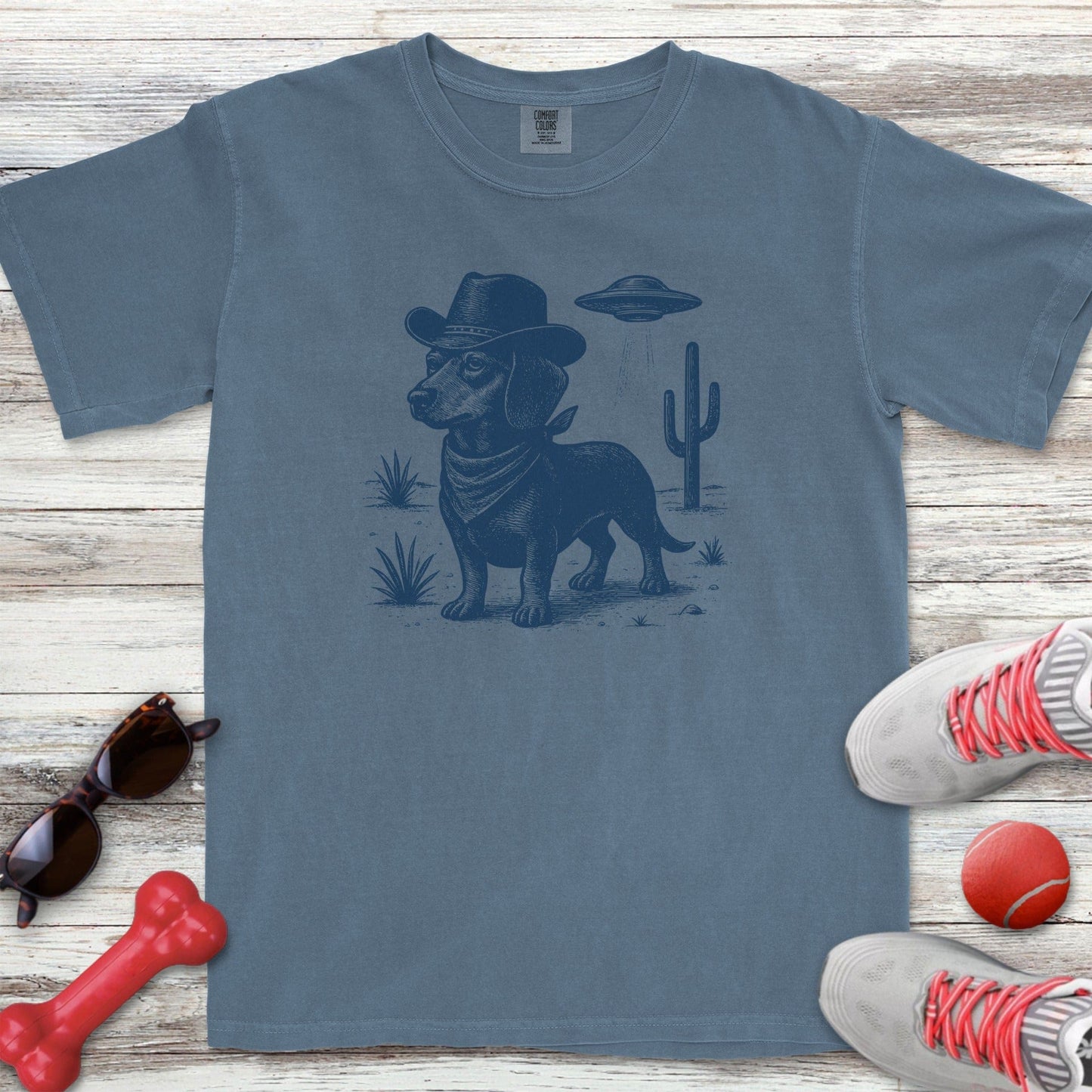 Dachshund UFO T-Shirt