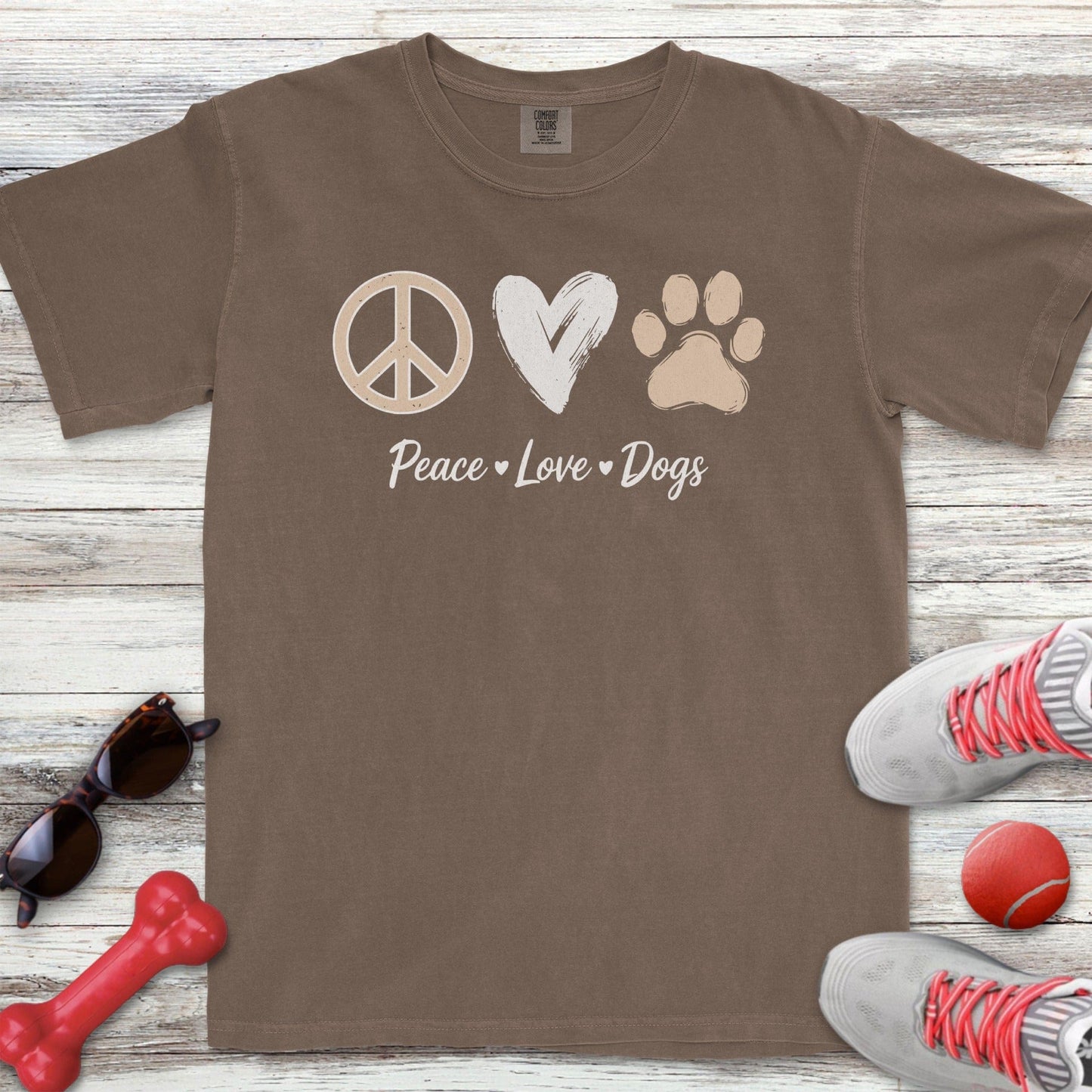 Peace Love Dogs T-Shirt