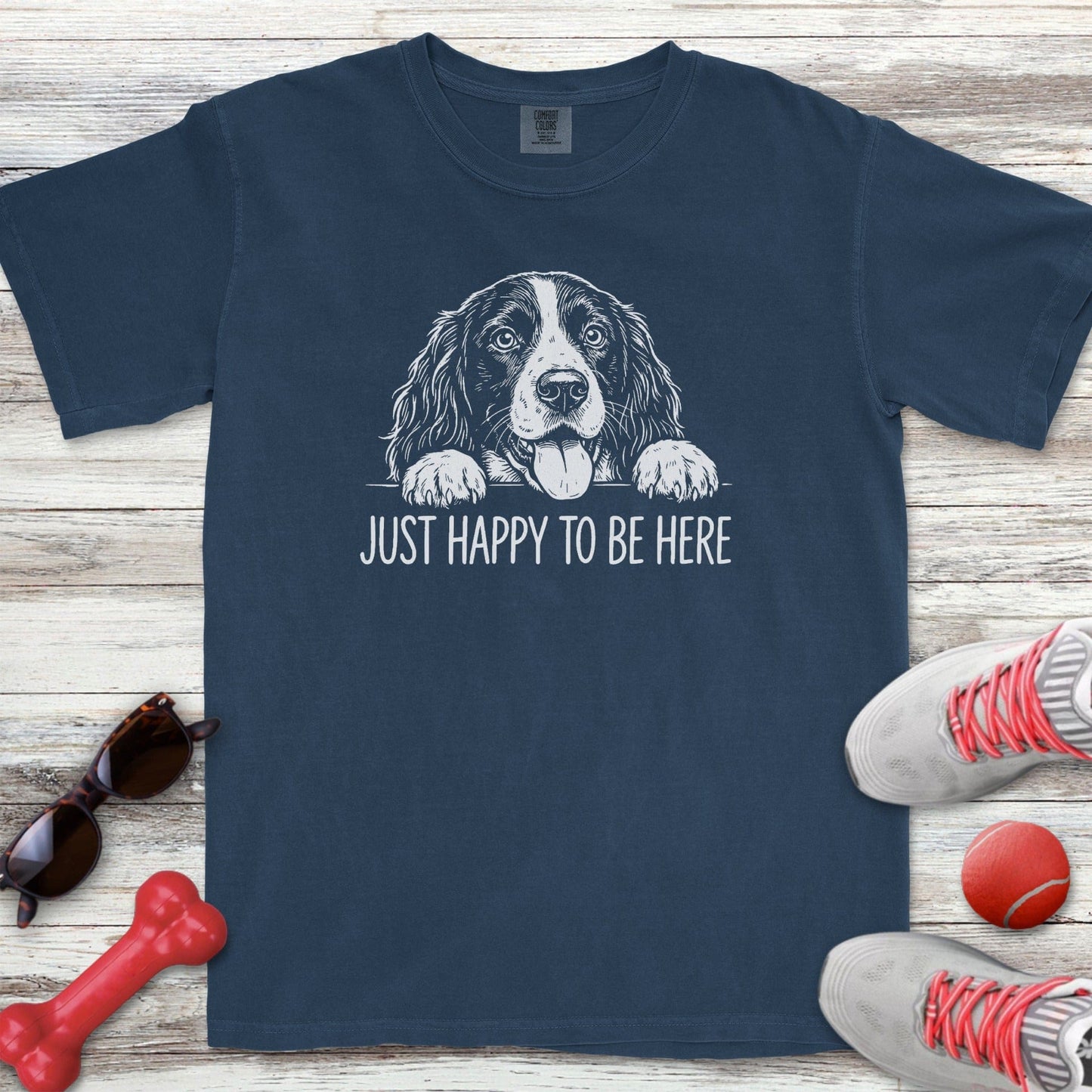 English Springer Spaniel Happy T-Shirt