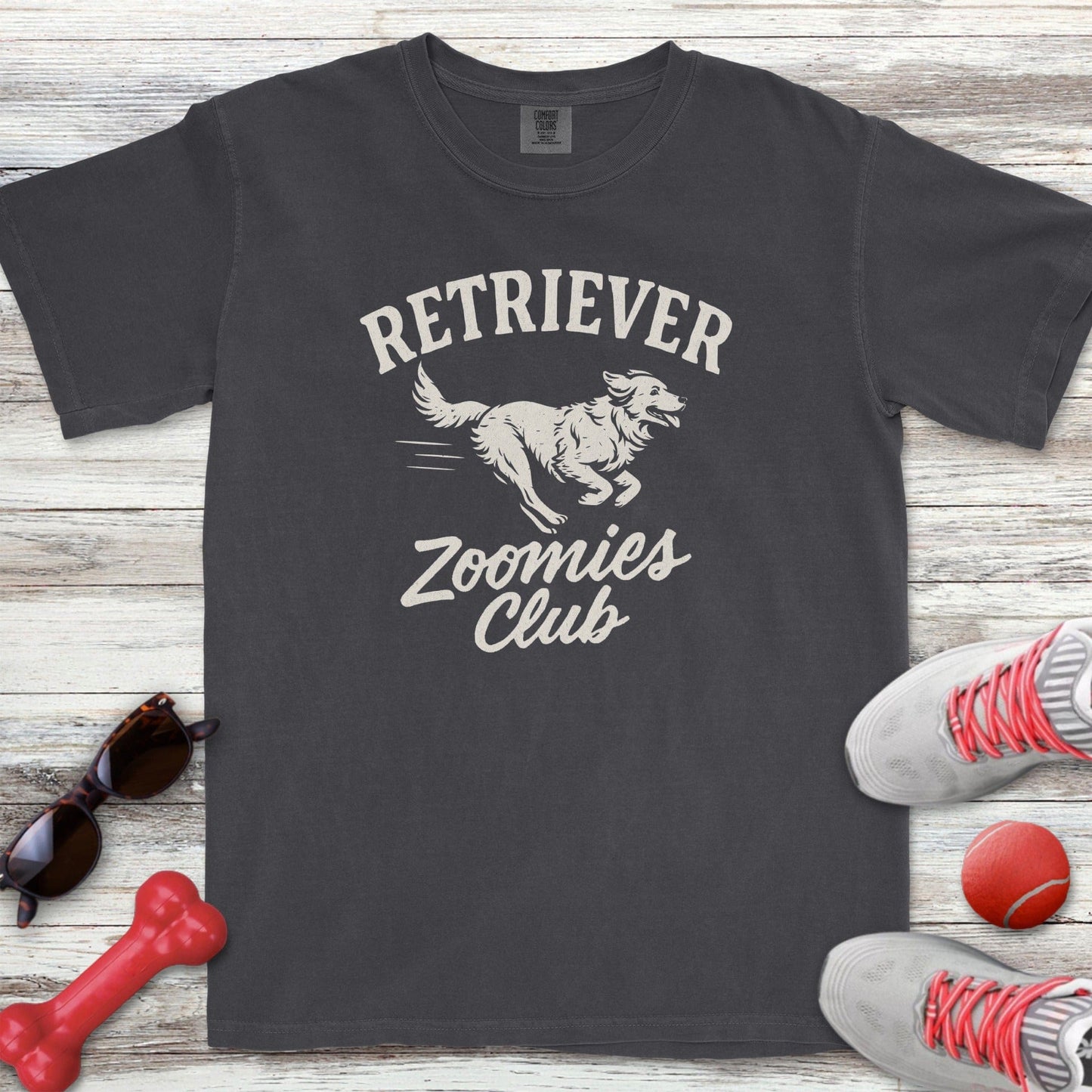 Golden Retriever Zoomies Club T-Shirt
