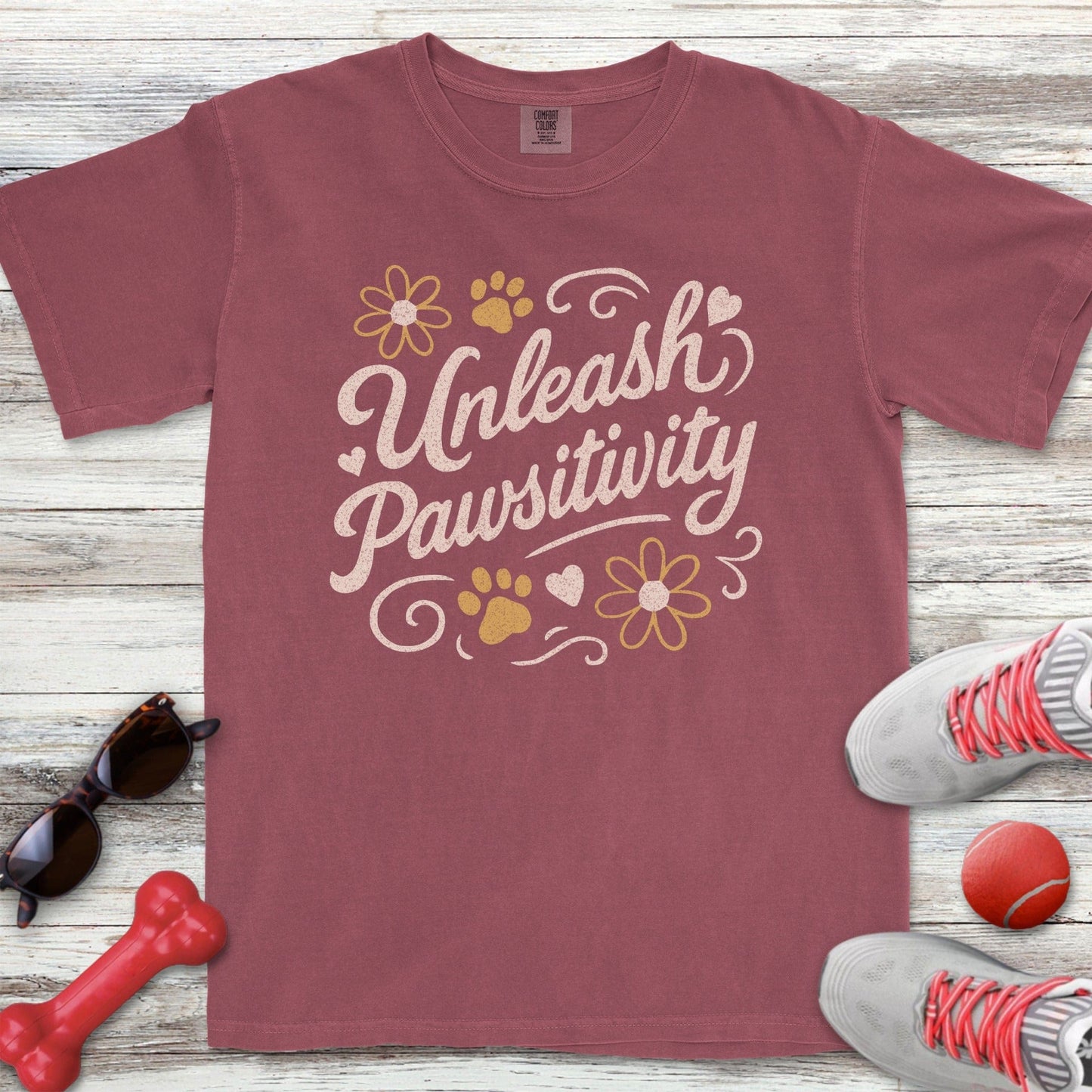 Unleash Pawsitivity T-Shirt