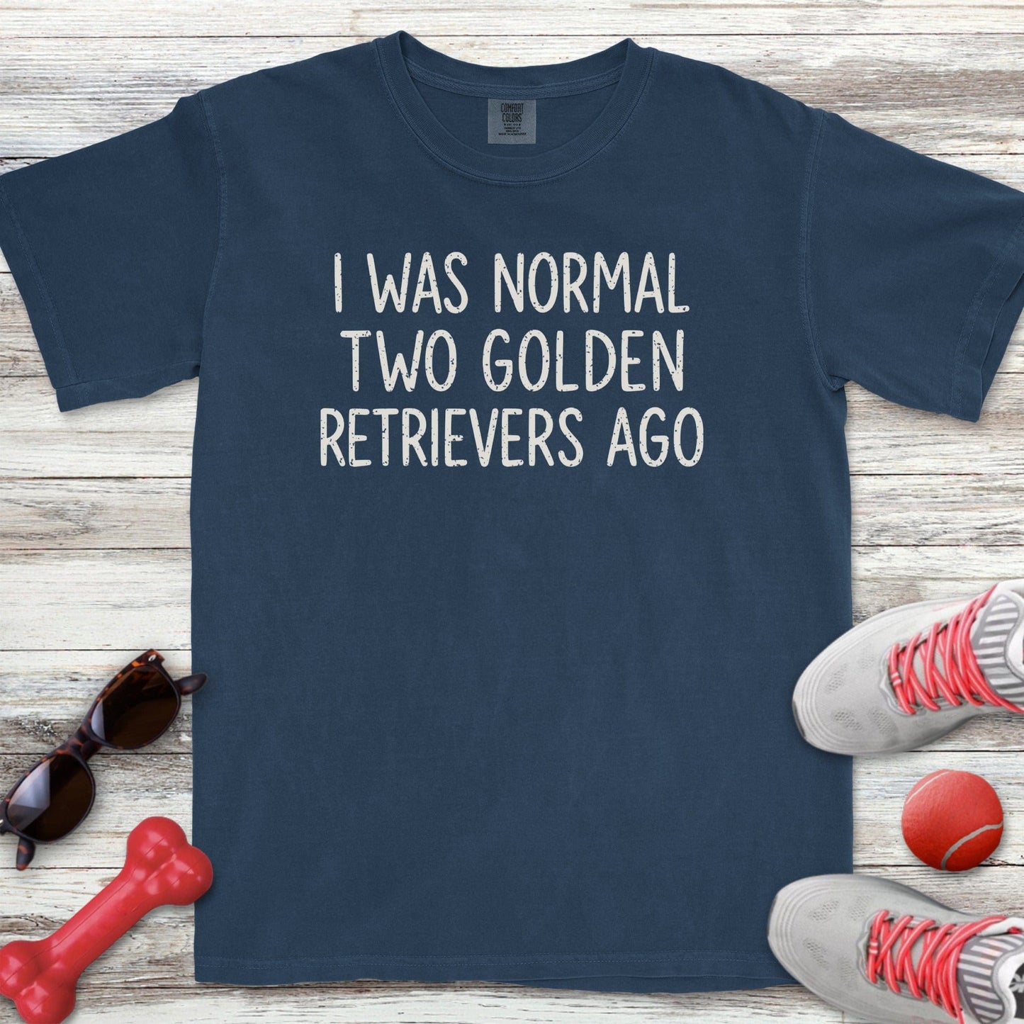 I Was Normal Golden T-Shirt