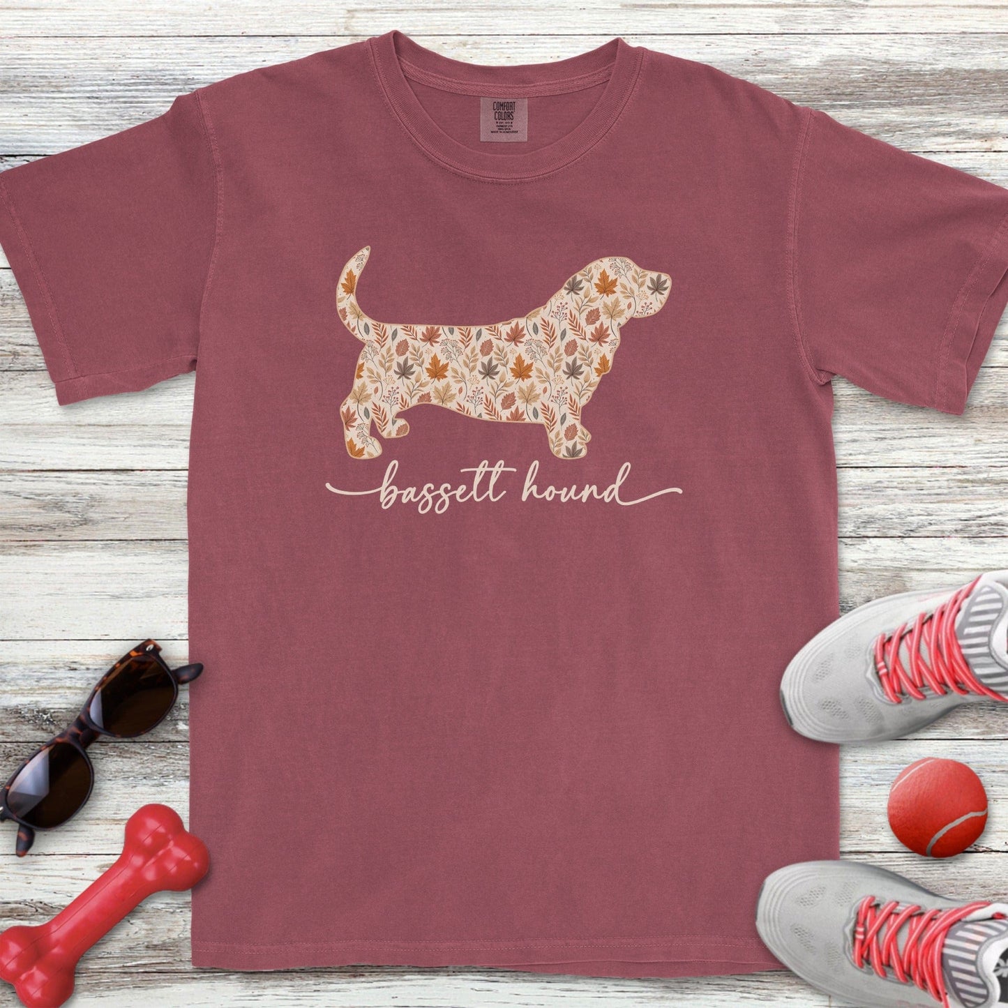 Bassett Hound Fall T-Shirt
