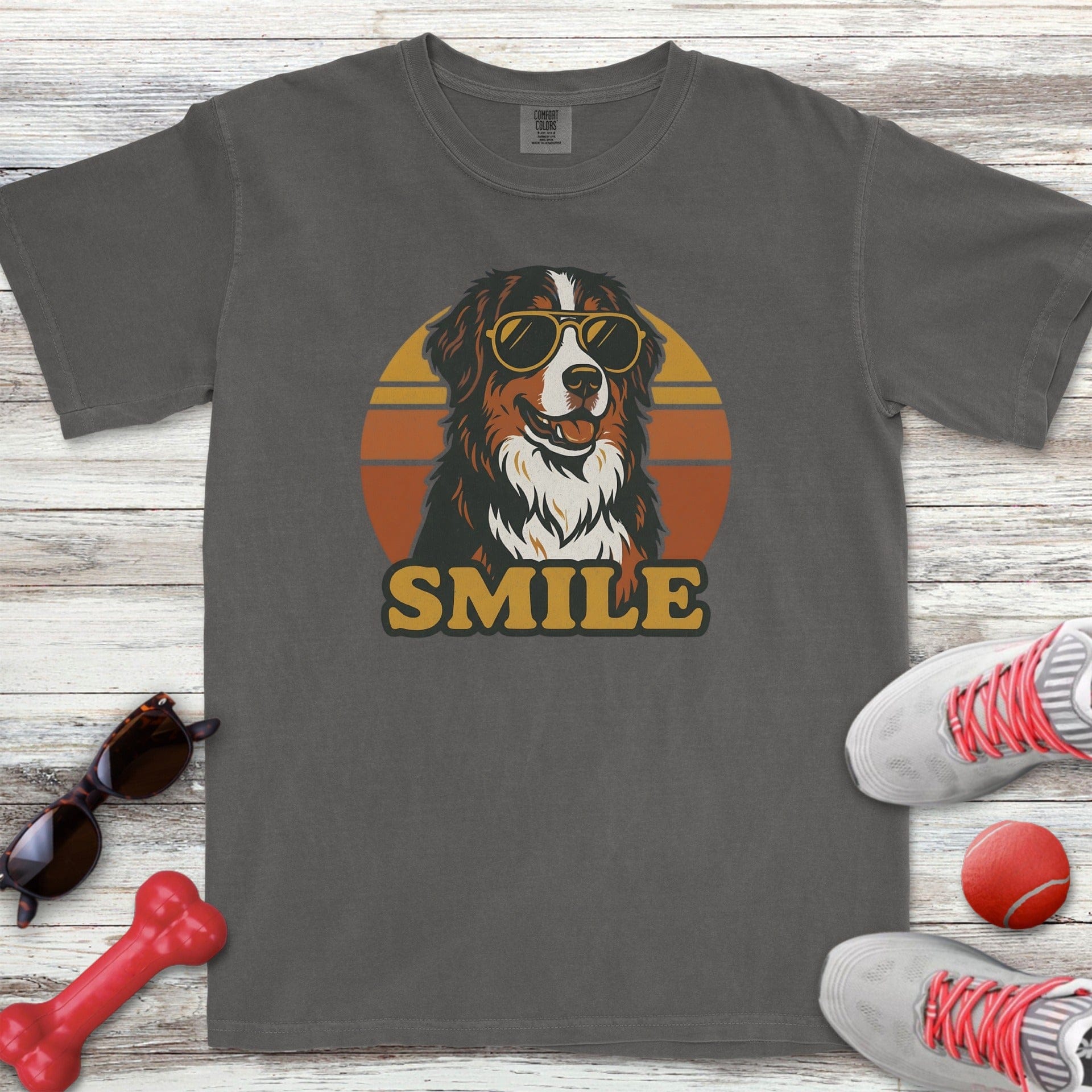 Bernese Mountain Dog Smile T-Shirt