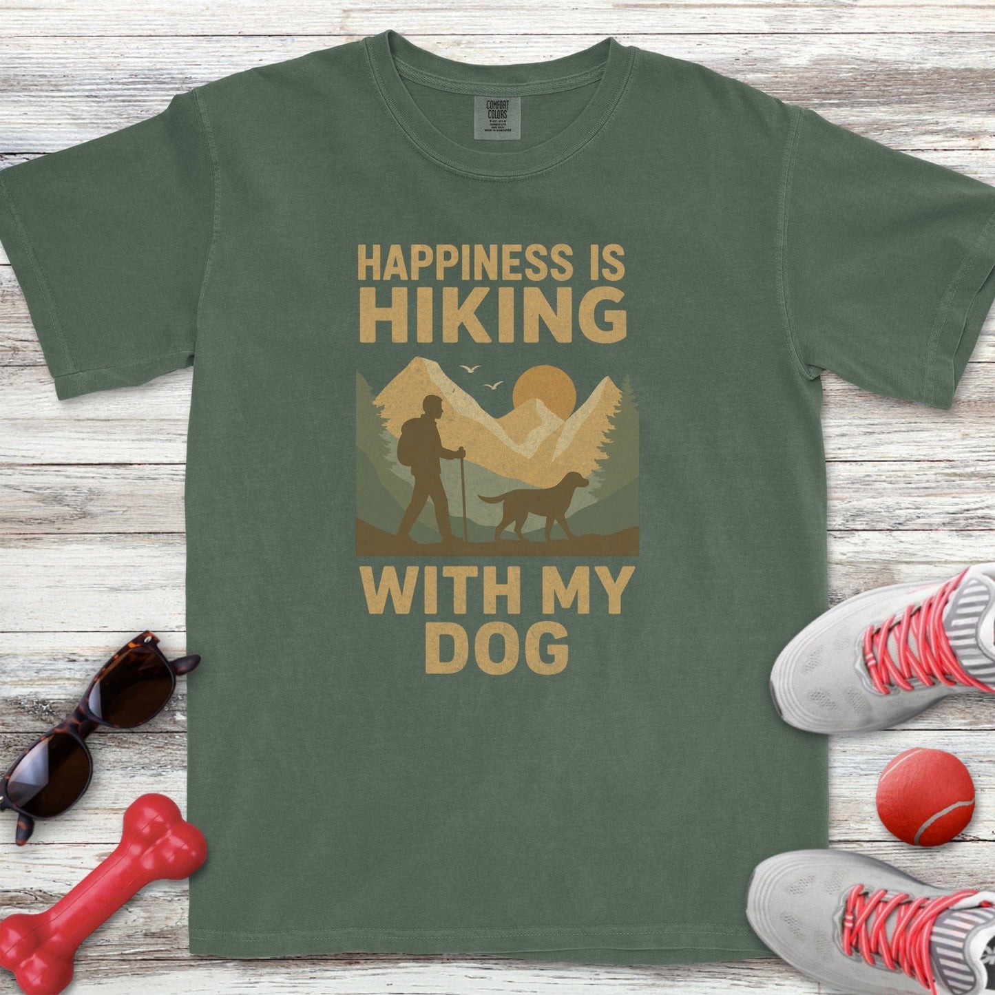 Hiking With My Dog T-Shirt