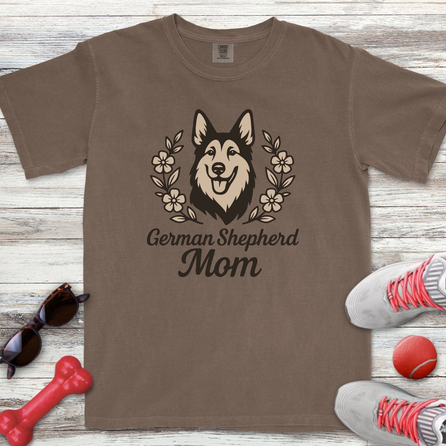 German Shepherd Mom T-Shirt