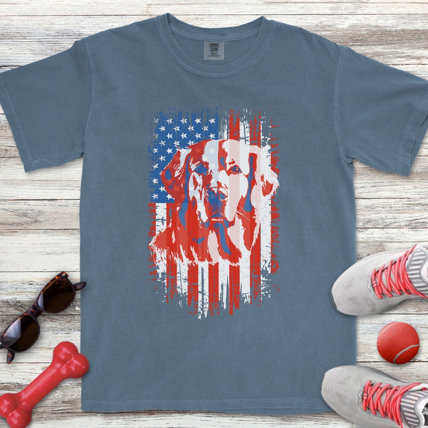 Golden Retriever USA T-Shirt
