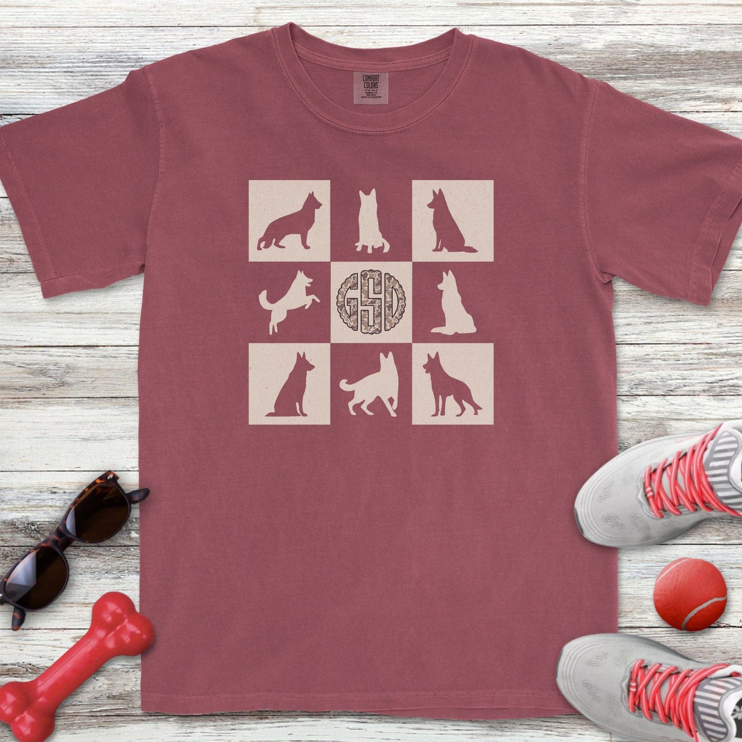 German Shepherd Silhouettes T-Shirt
