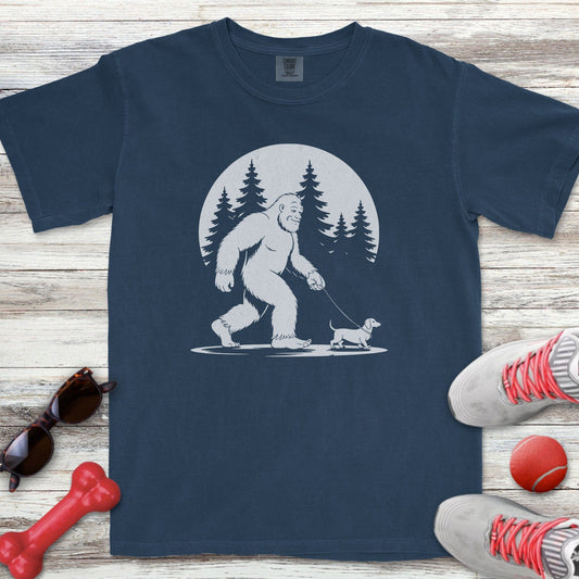 Bigfoot & Dachshund T-Shirt