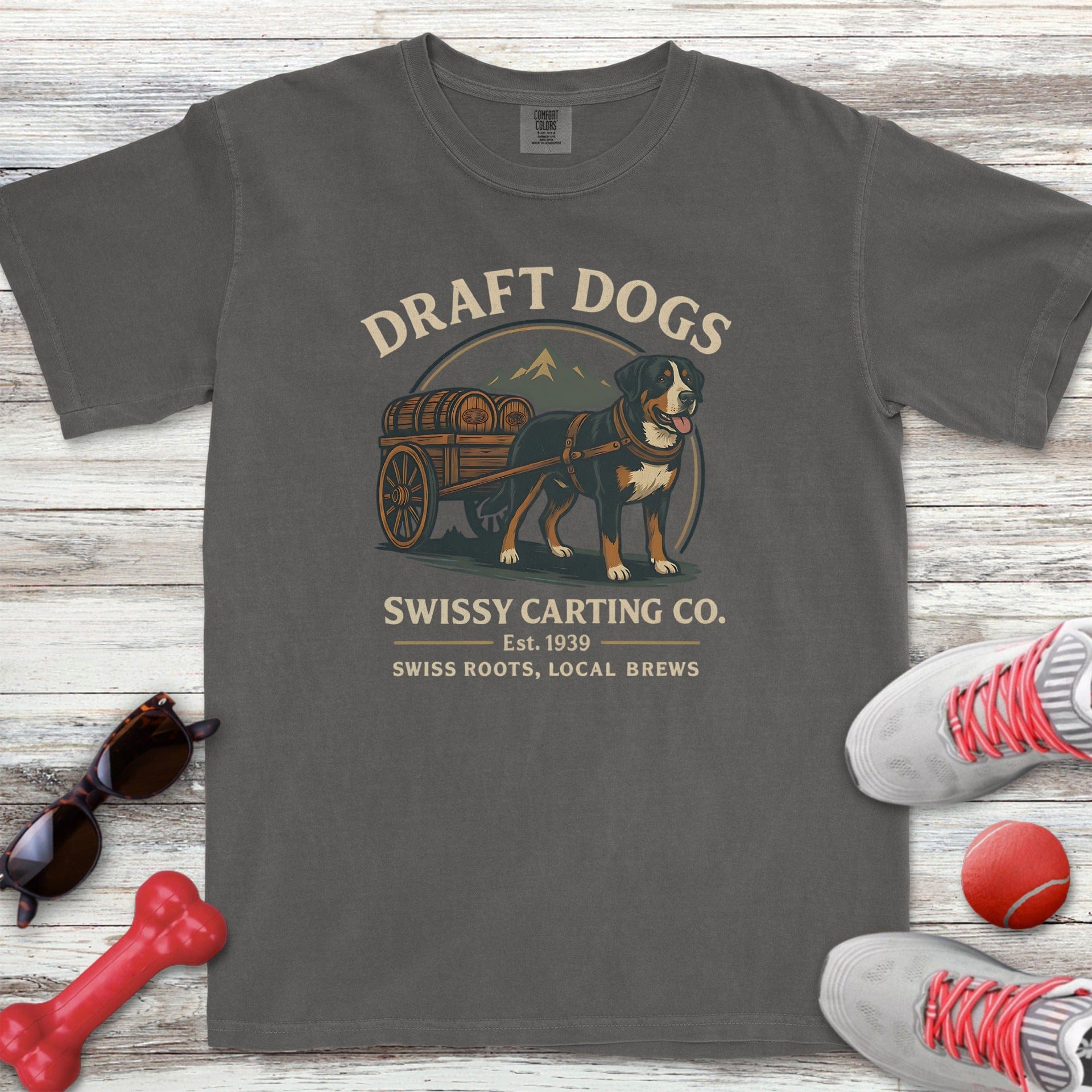 Swiss Mountain Dog Draft Dogs T-Shirt