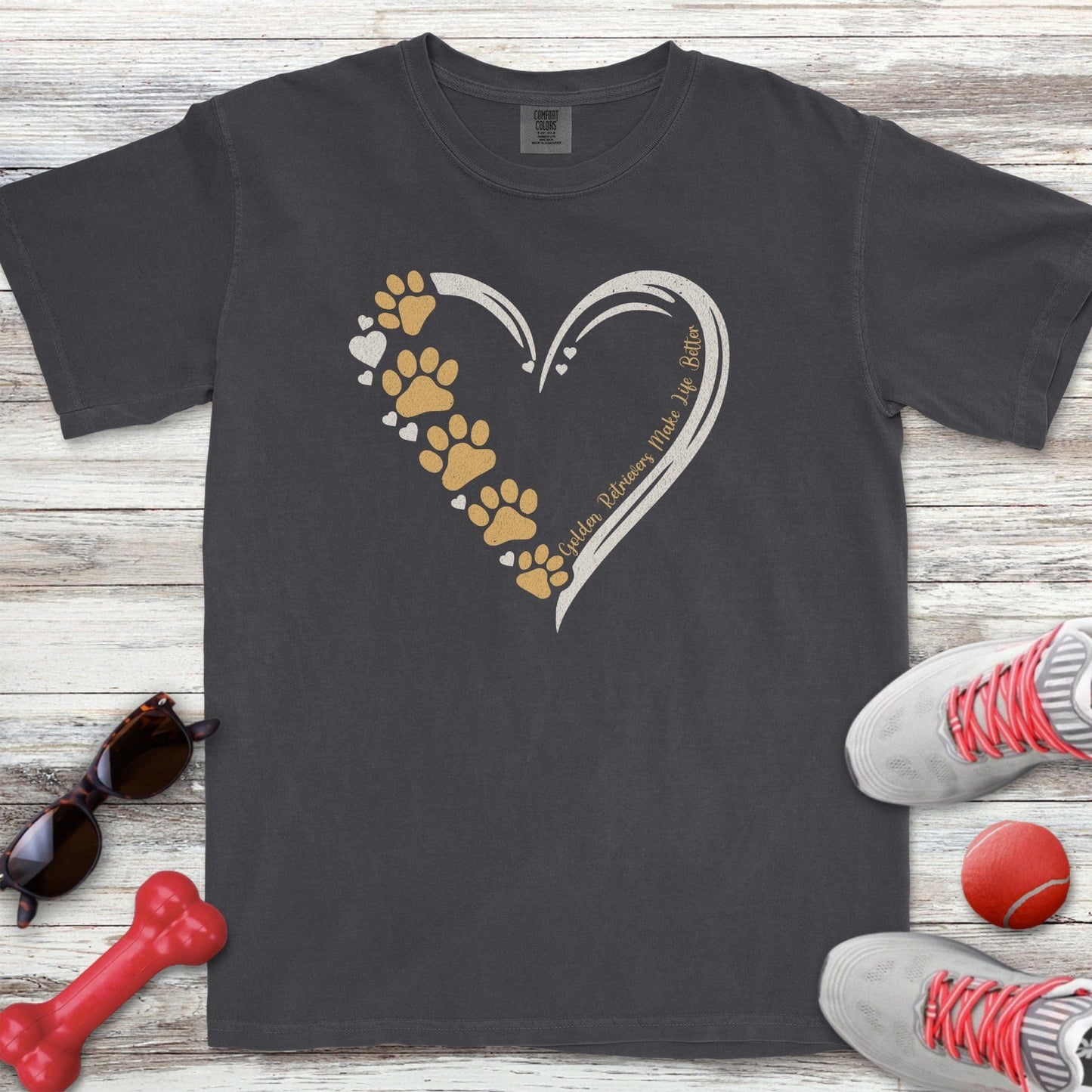 Loyal Heart Golden T-Shirt