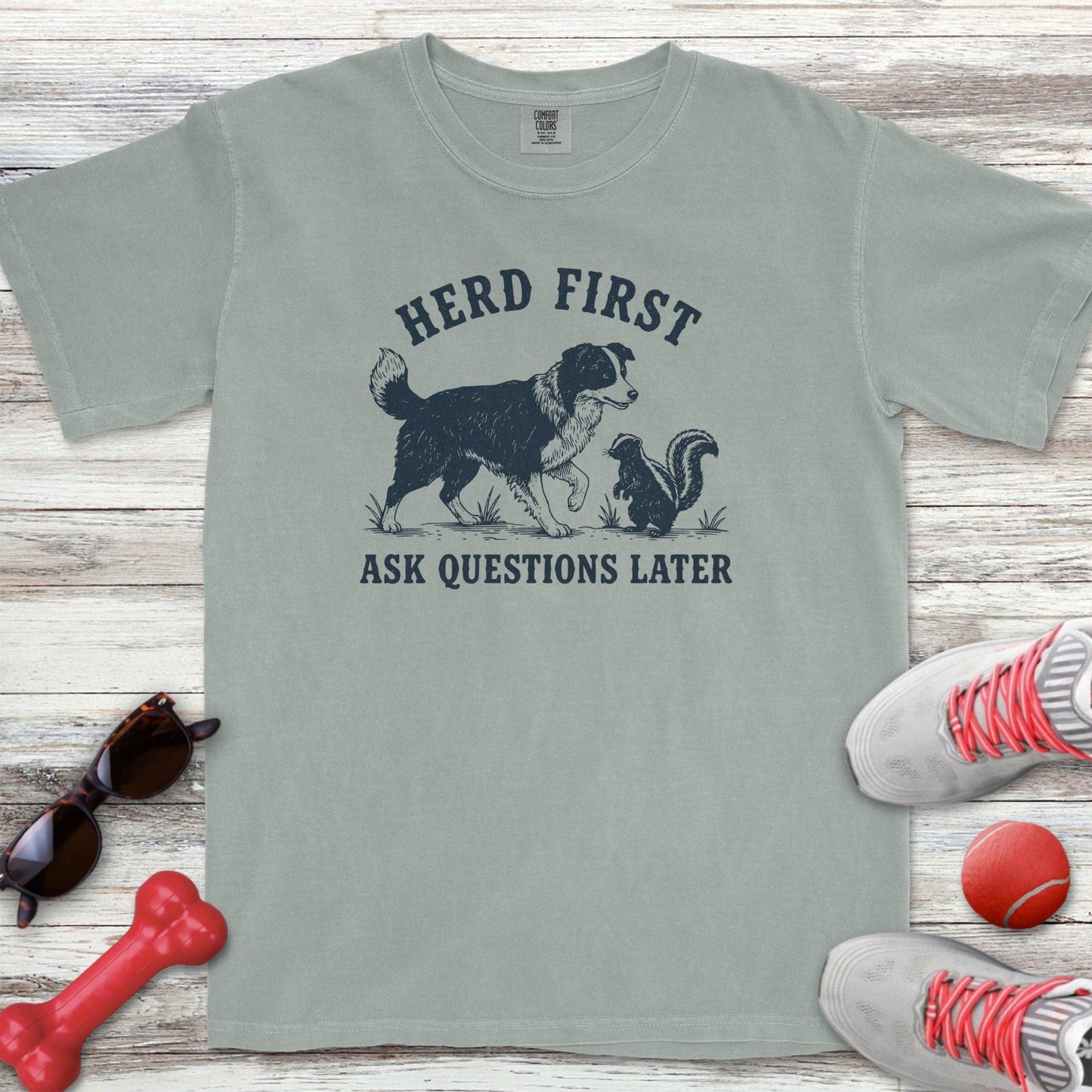 Border Collie Herd First T-Shirt