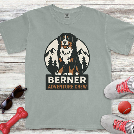 Bernese Mountain Dog  Adventure Crew T-Shirt