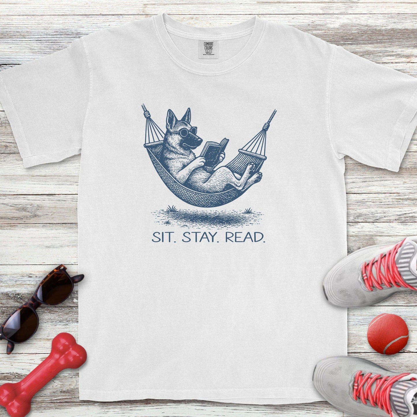 Sit Stay Read T-Shirt