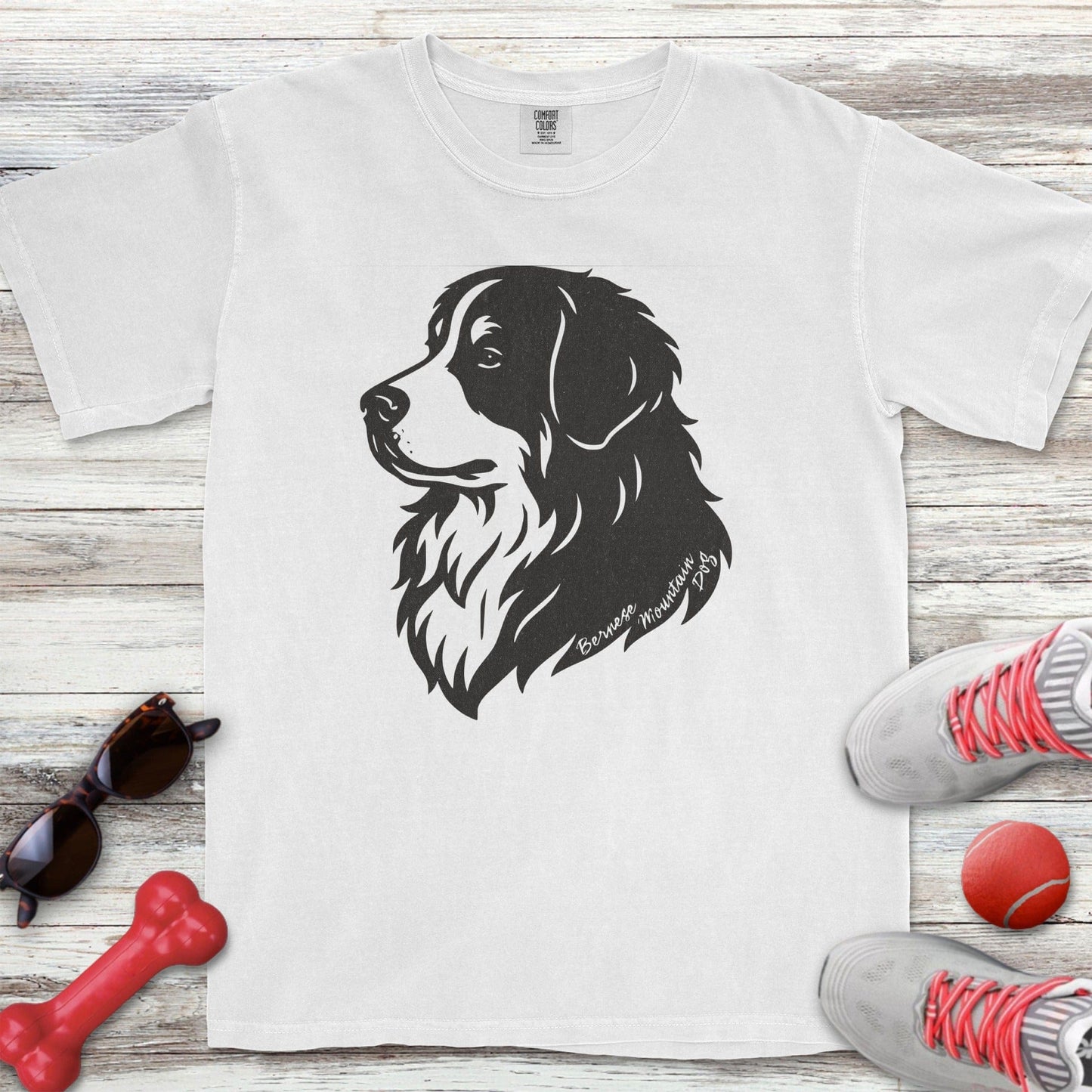 Bernese Mountain Dog Signed T-Shirt