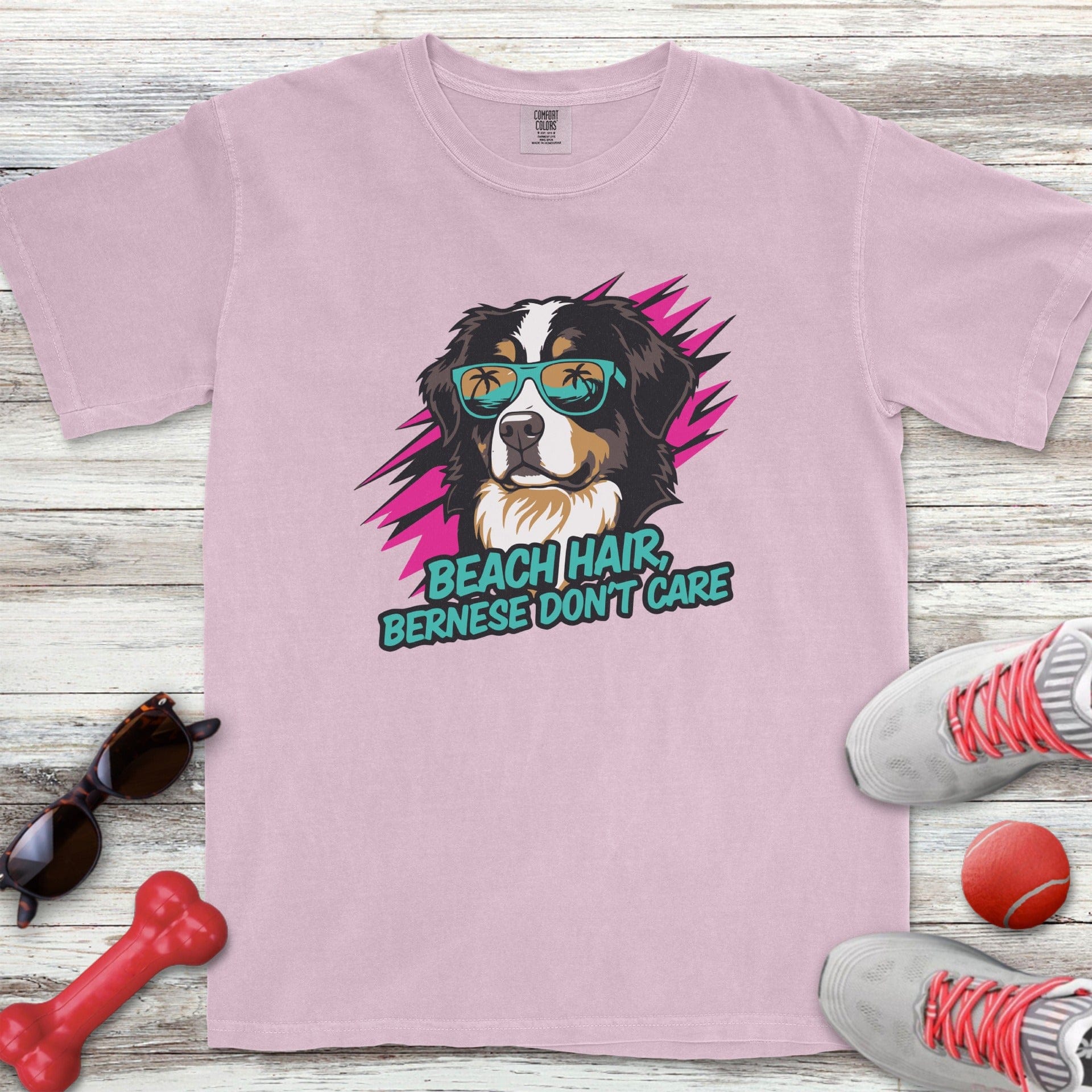 Bernese Mountain Dog Beach Hair T-Shirt