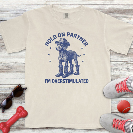 Overstimulated Vizsla T-Shirt