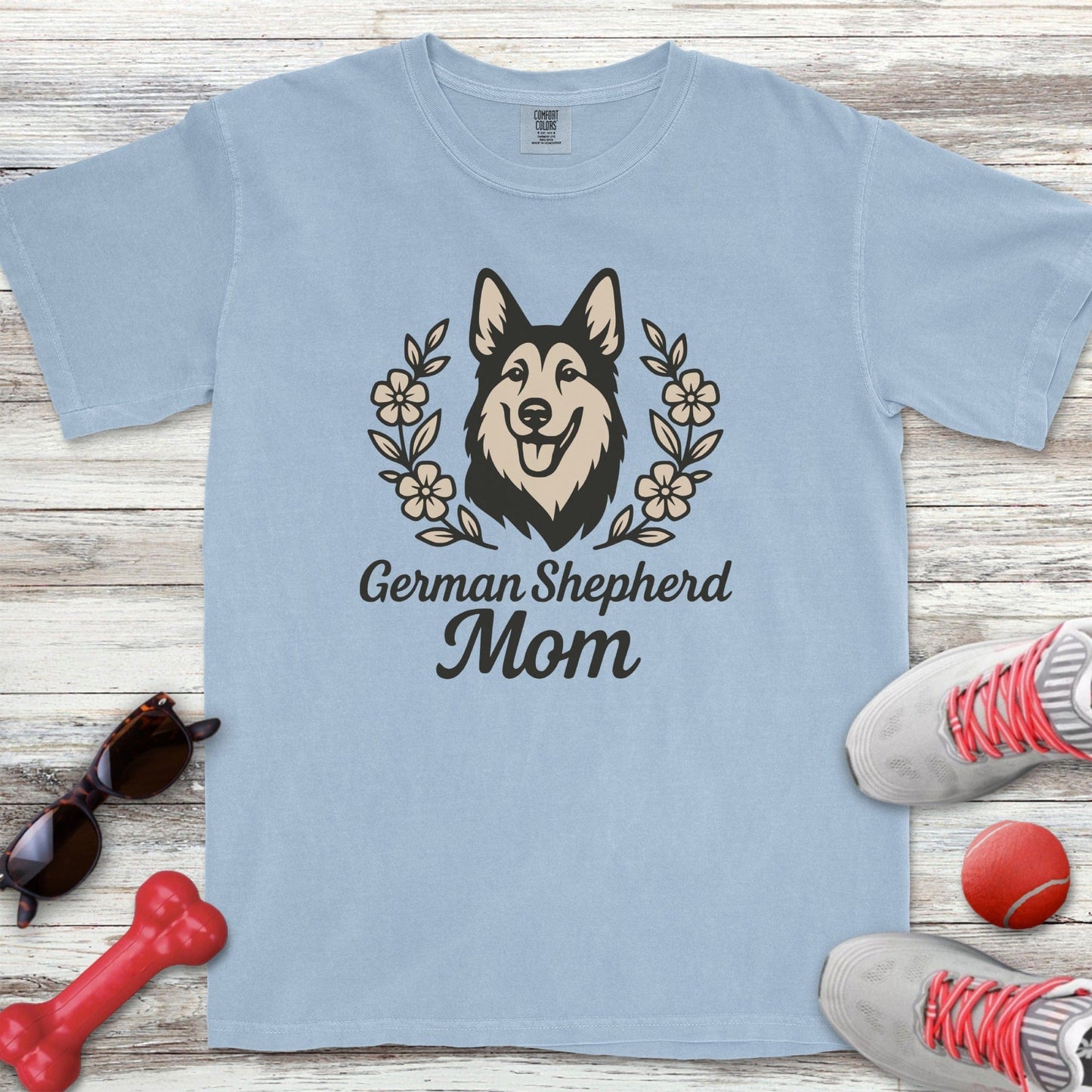German Shepherd Mom T-Shirt