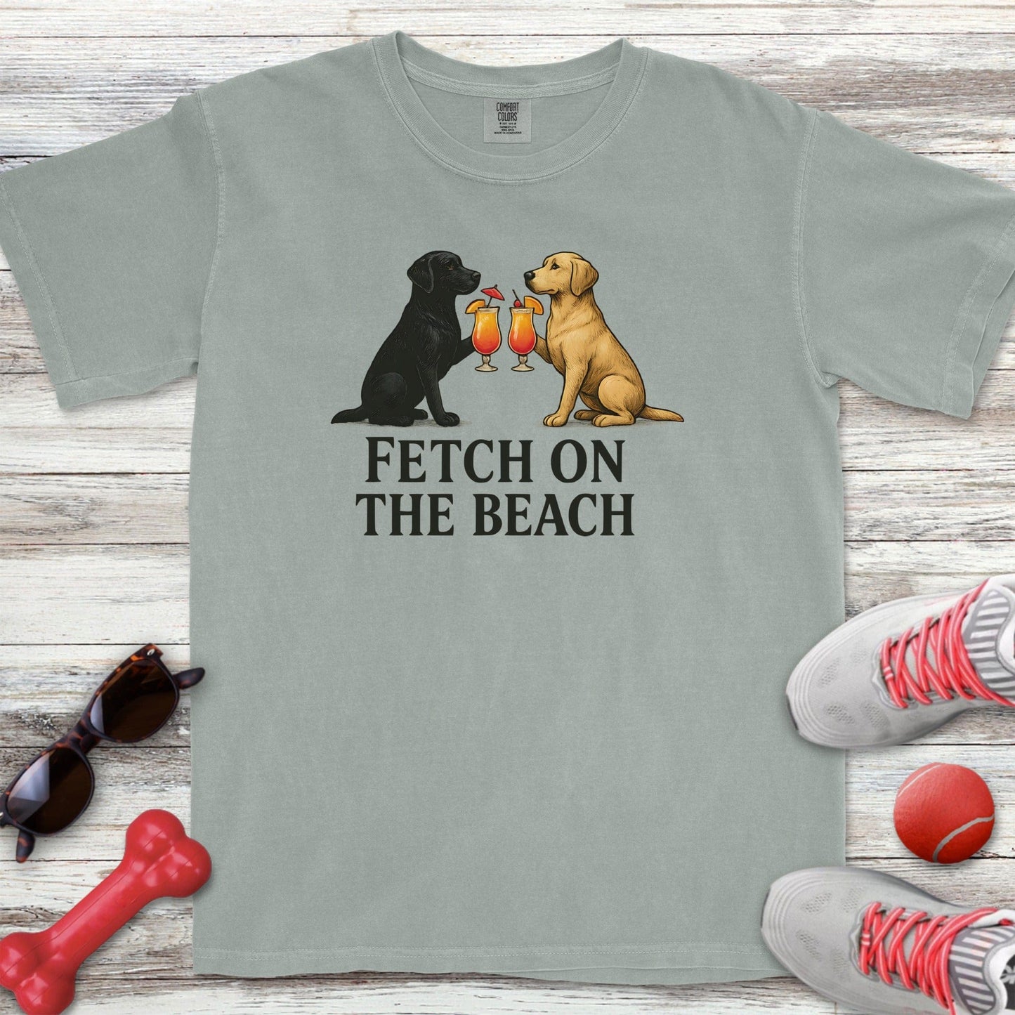 Fetch on The Beach T-Shirt