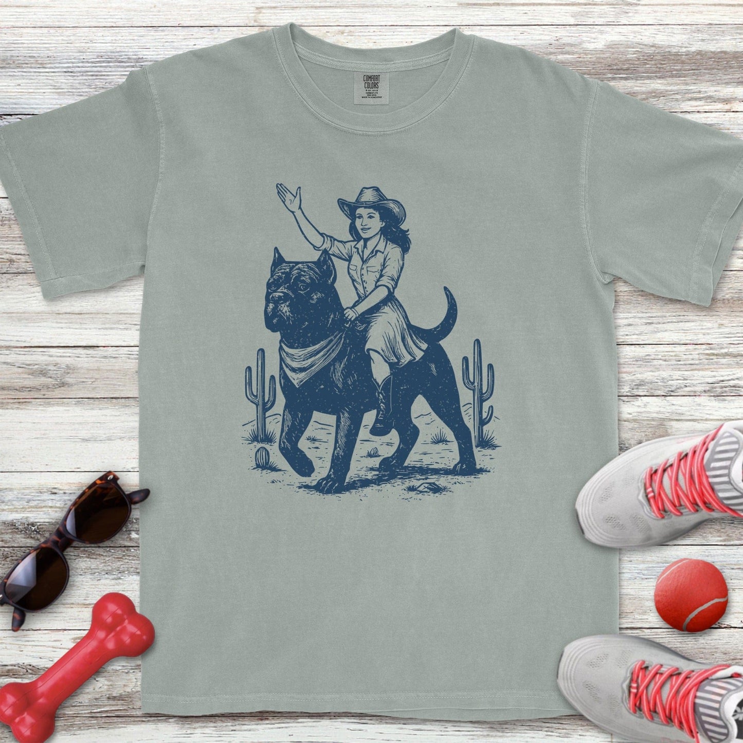 Cowgirl Cane Corso T-Shirt