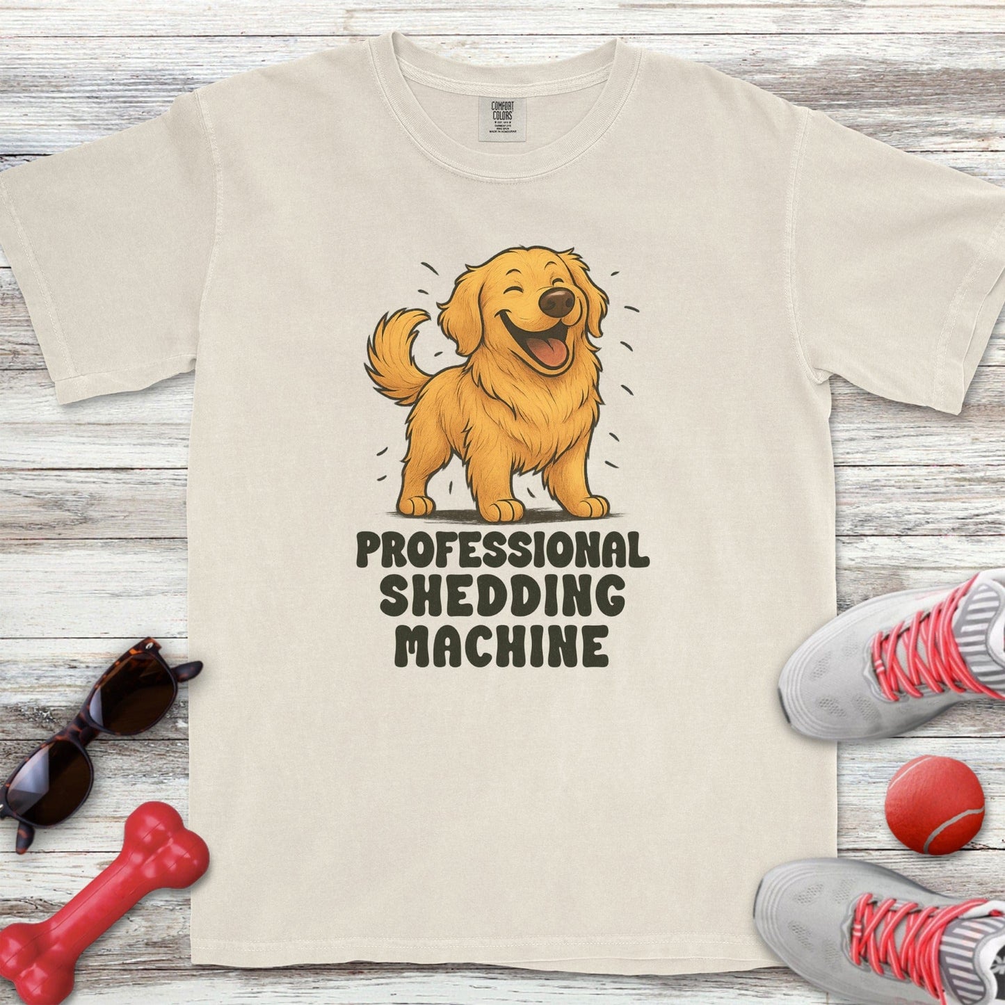 Golden Shedding Machine T-Shirt