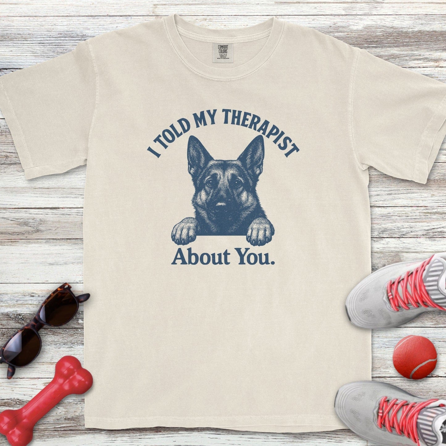 German Shepherd Therapist T-Shirt