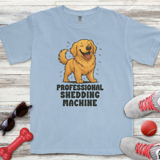 Golden Shedding Machine T-Shirt