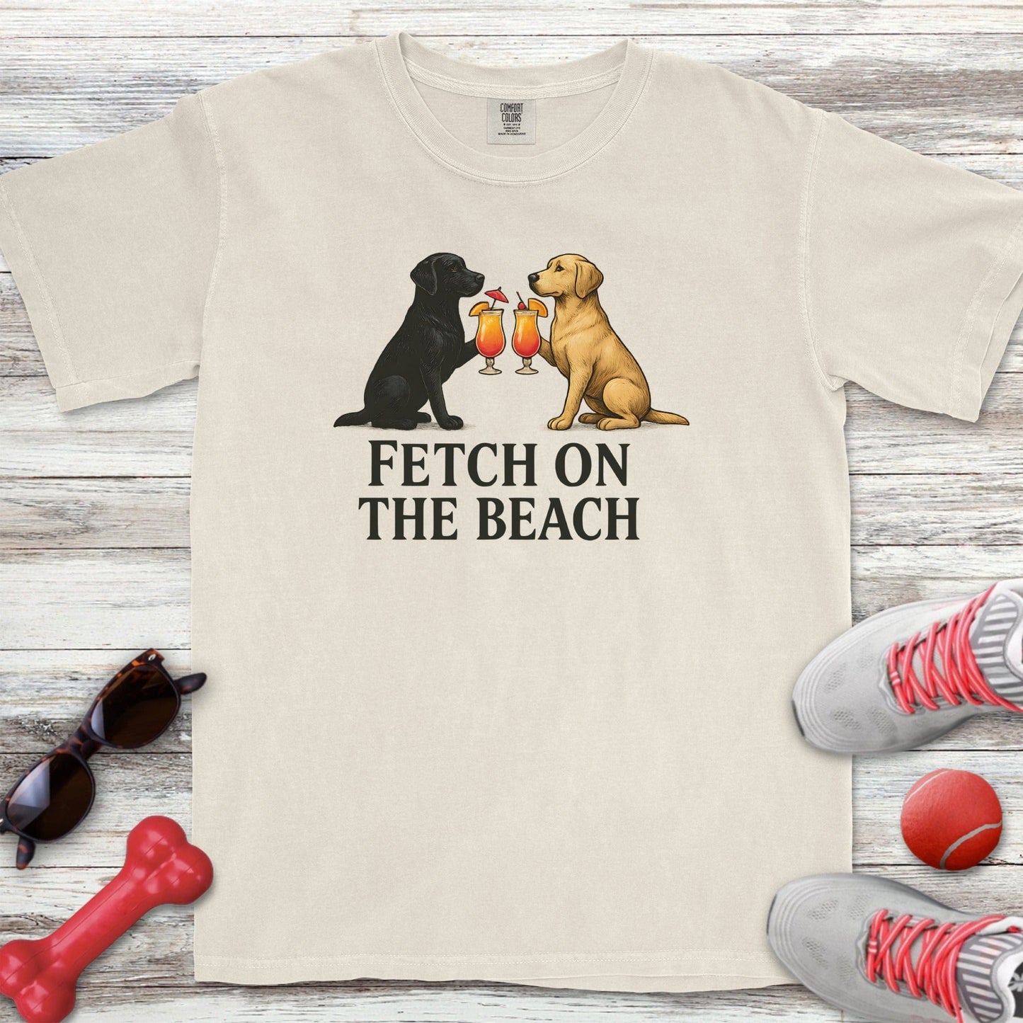 Fetch on The Beach T-Shirt