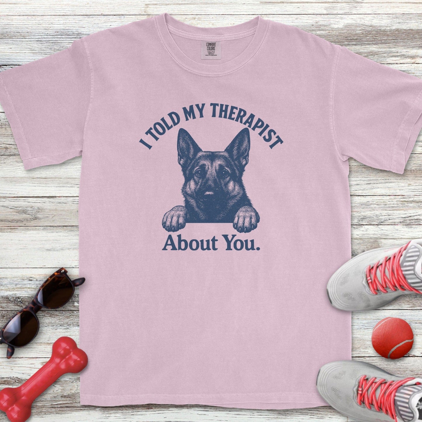 German Shepherd Therapist T-Shirt