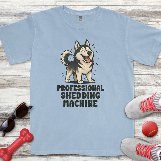Husky Shedding Machine T-Shirt