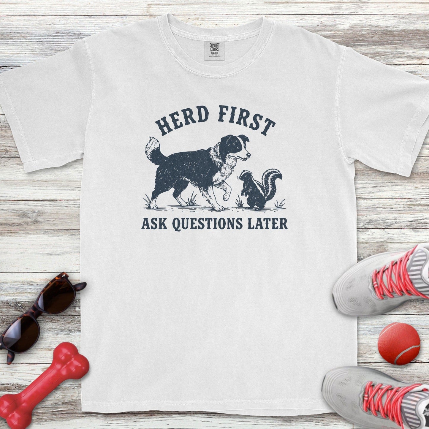 Border Collie Herd First T-Shirt