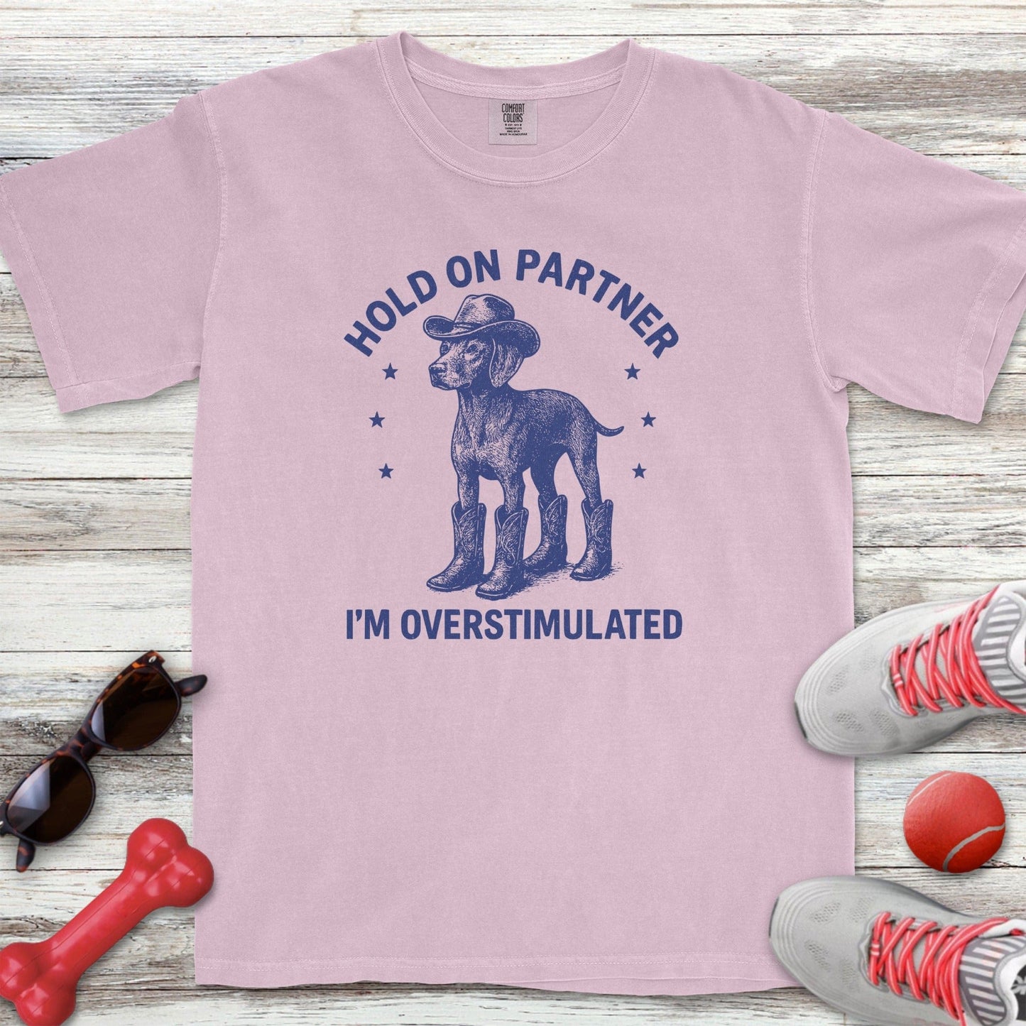 Overstimulated Vizsla T-Shirt
