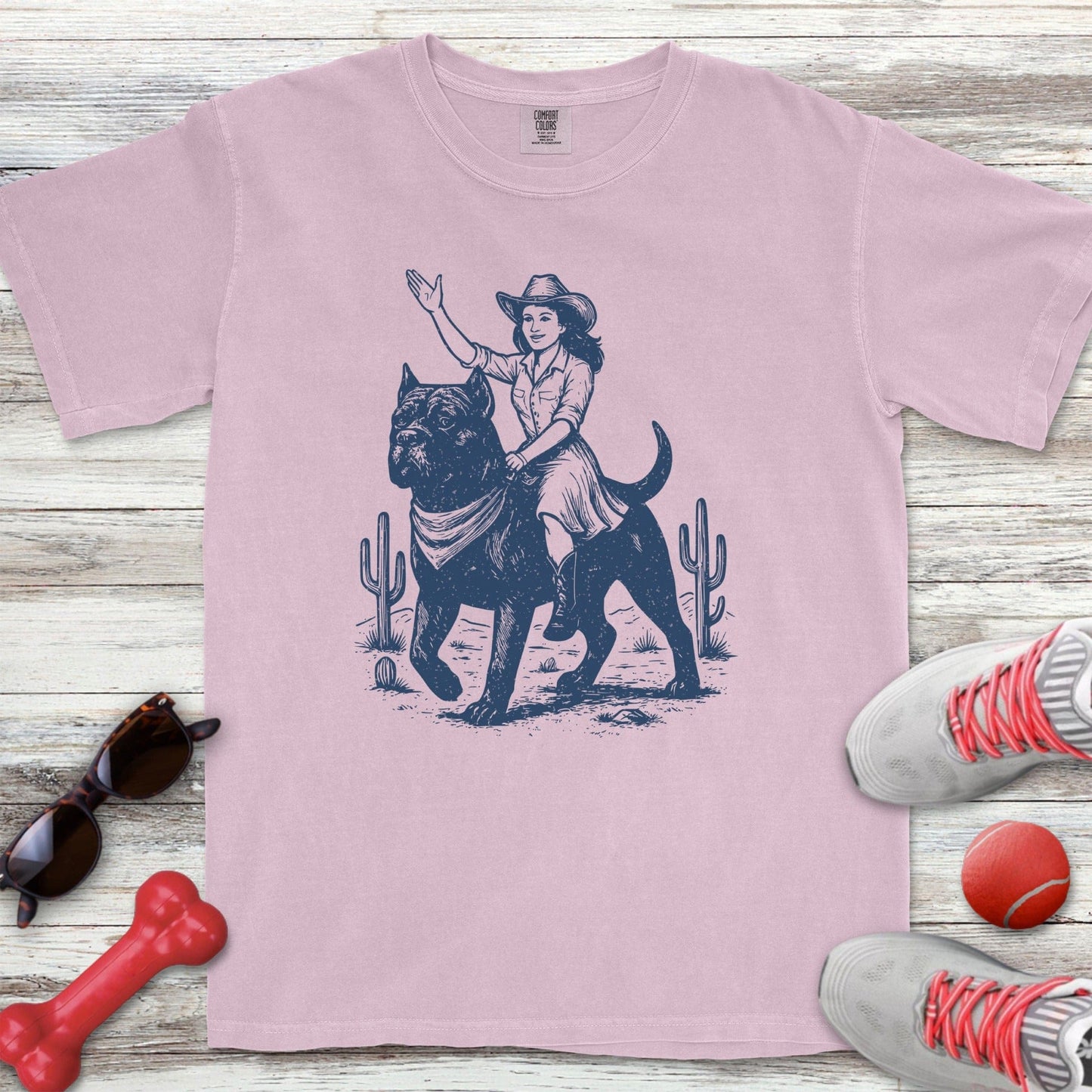 Cowgirl Cane Corso T-Shirt