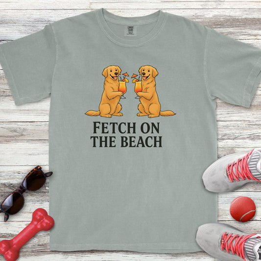 Golden Beach Fetch T-Shirt