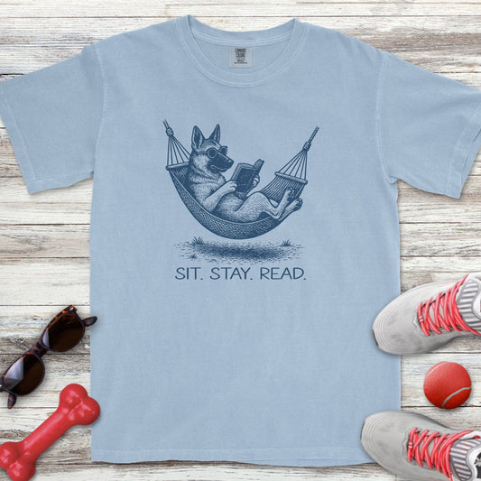 Sit Stay Read T-Shirt