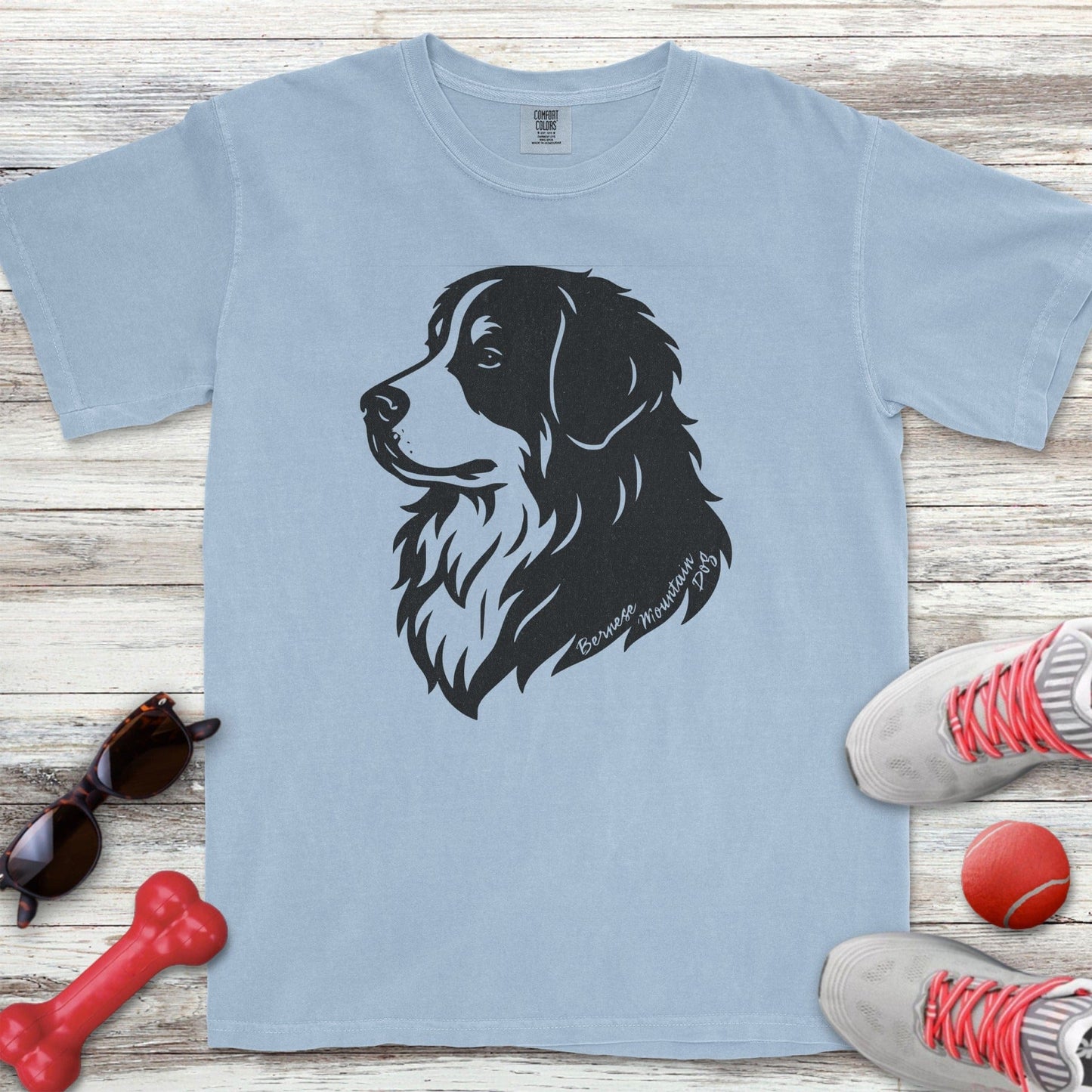 Bernese Mountain Dog Signed T-Shirt